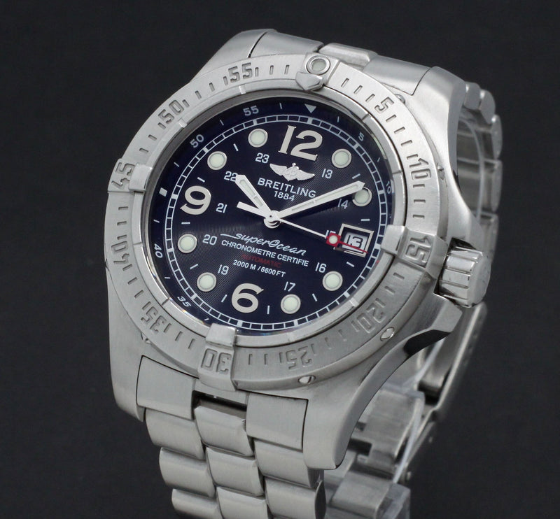 Breitling Superocean SteelFish A17390 - 2001 - Breitling horloge - Breitling kopen - Breitling heren horloge - Trophies Watches