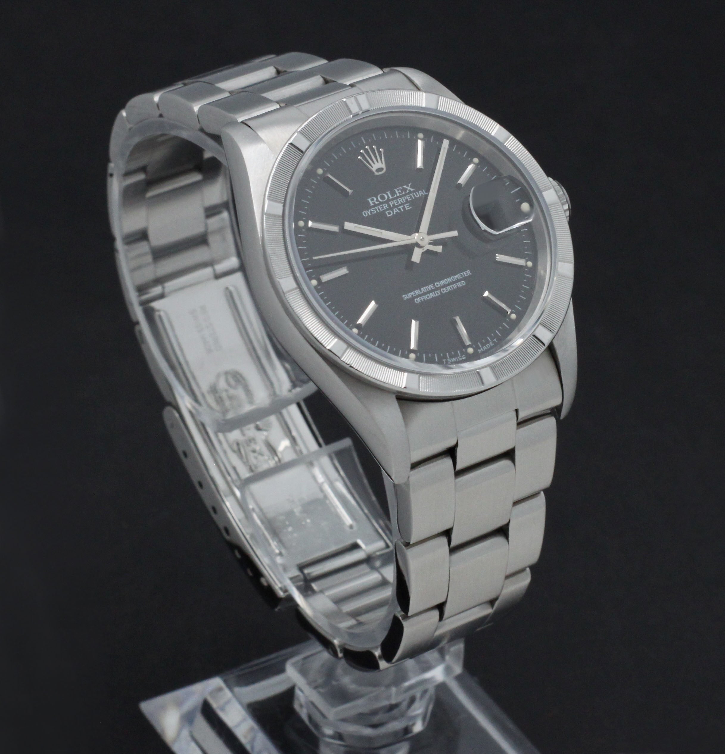 Rolex Oyster Perpetual Date 1520 - 1996 - Rolex horloge - Rolex kopen - Rolex heren horloge - Trophies Watches