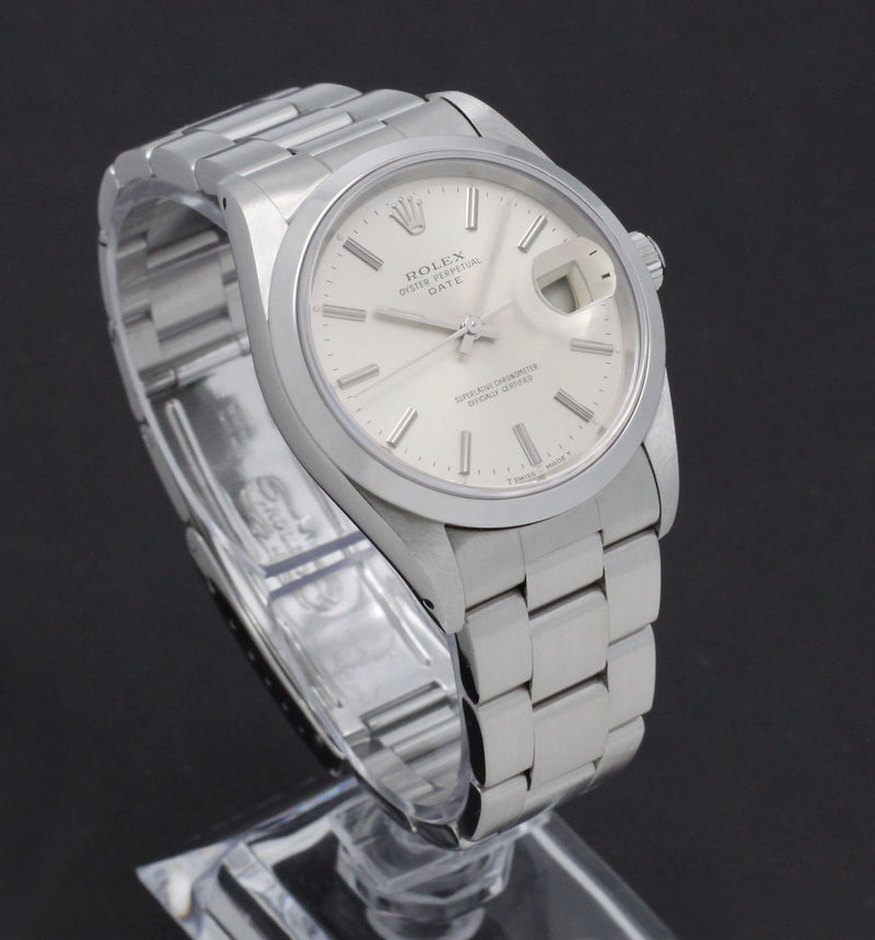 Rolex Oyster Perpetual Date 15200 - 1992 - Rolex horloge - Rolex kopen - Rolex heren horloge - Trophies Watches