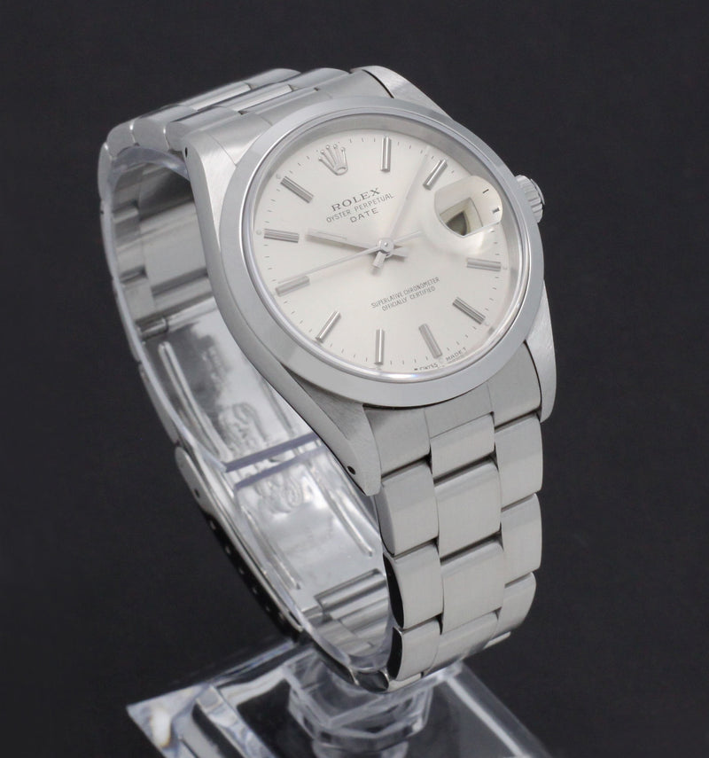 Rolex Oyster Perpetual Date 15200 - 1992 - Rolex horloge - Rolex kopen - Rolex heren horloge - Trophies Watches