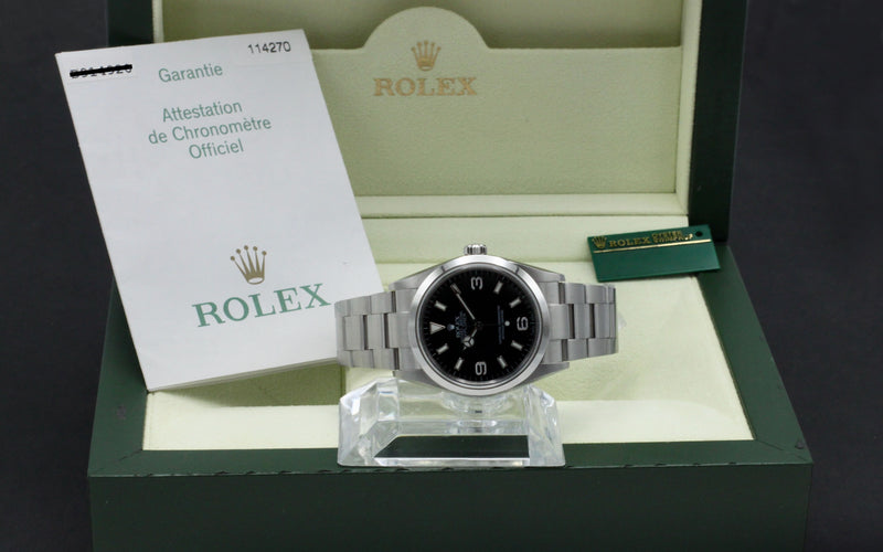 Rolex Explorer 114270 - 2006 - Rolex horloge - Rolex kopen - Rolex heren horloge - Trophies Watches