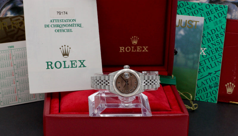 Rolex Oyster Perpetual Lady Datejust 79174 - 1999 - Rolex horloge - Rolex kopen - Rolex dames horloge - Trophies Watches