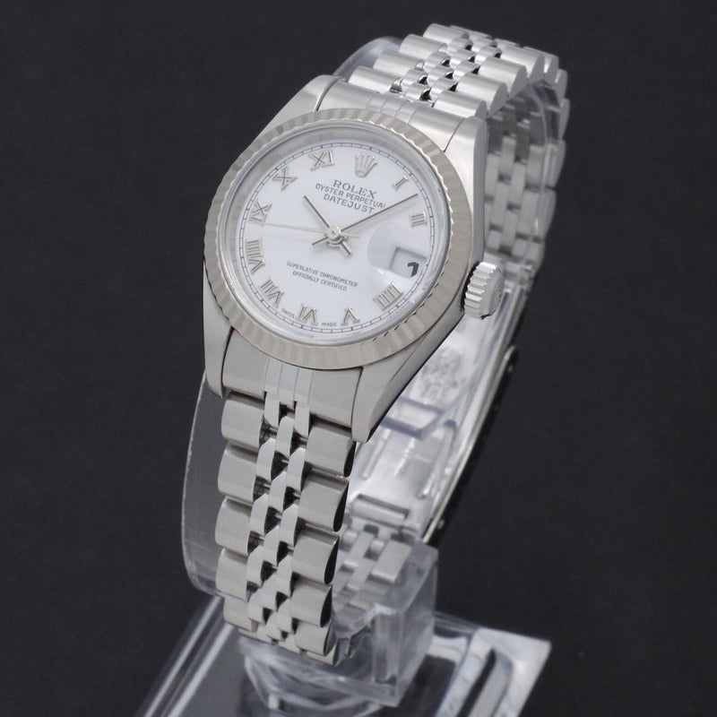 Rolex Oyster Perpetual Lady Datejust 79174 - 2002 - Rolex horloge - Rolex kopen - Rolex dames horloge - Trophies Watches