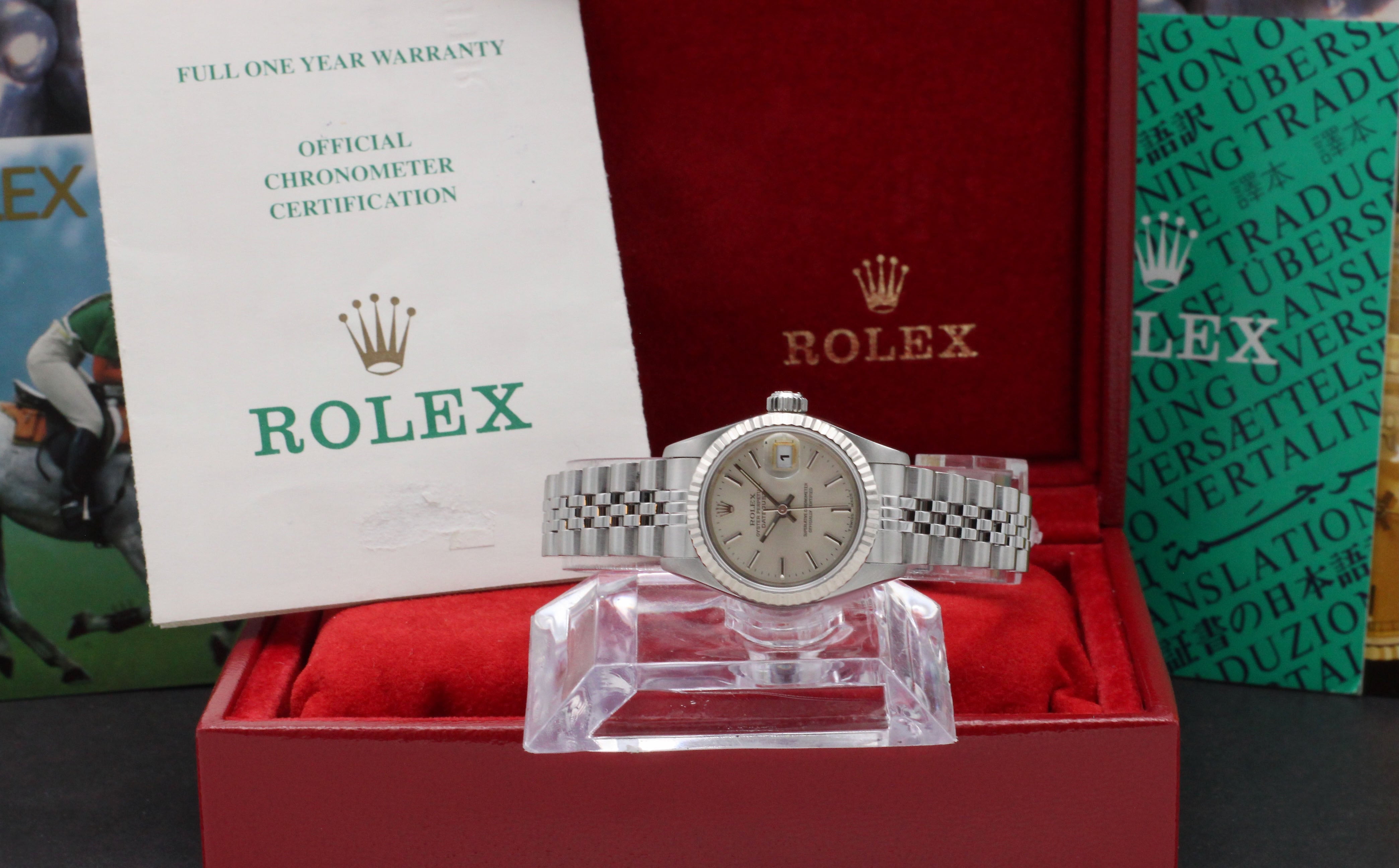 Rolex Oyster Perpetual Lady Datejust 69174G - 1998 - Rolex horloge - Rolex kopen - Rolex dames horloge - Trophies Watches