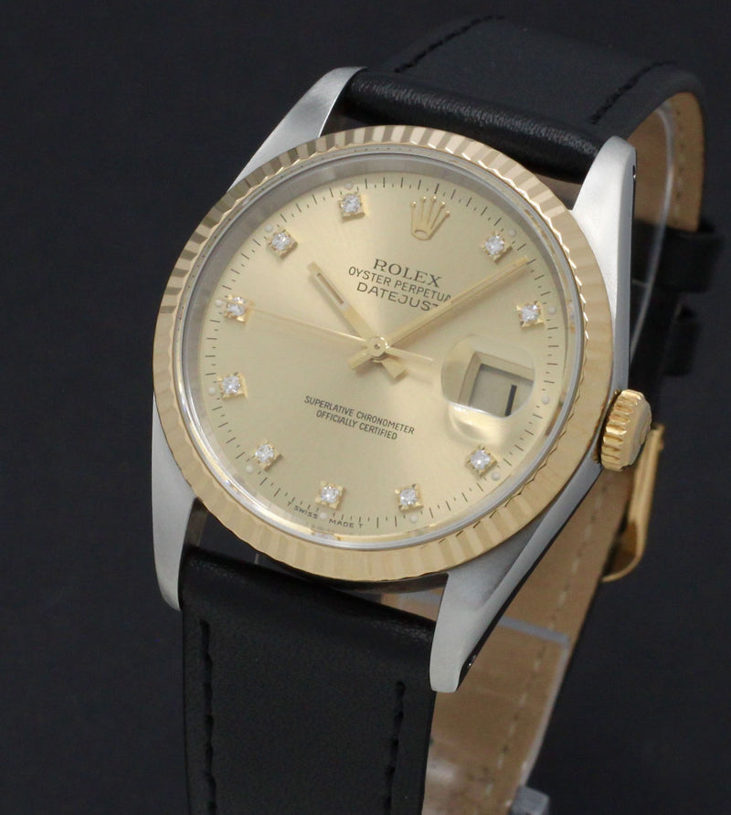 Rolex Datejust 16233G - 1989 - Rolex horloge - Rolex kopen - Rolex heren horloge - Trophies Watches