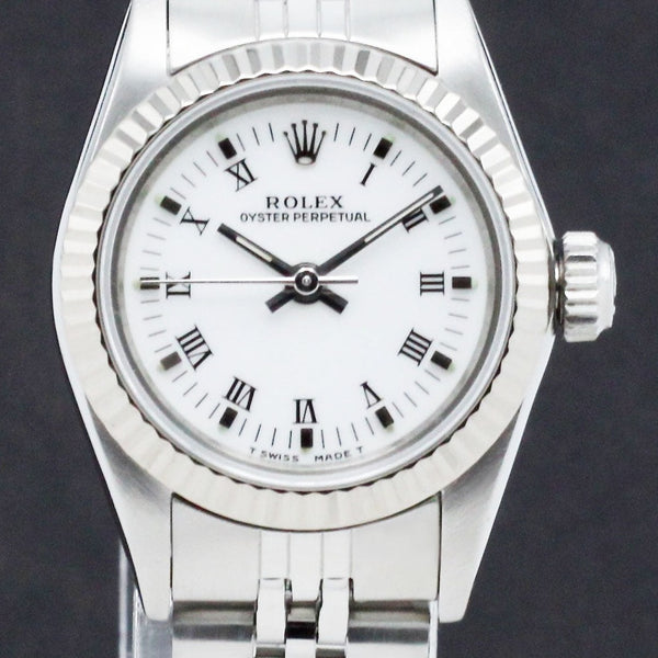 Rolex Oyster Perpetual 67194 - 1989 - Rolex horloge - Rolex kopen - Rolex dames horloge - Trophies Watches