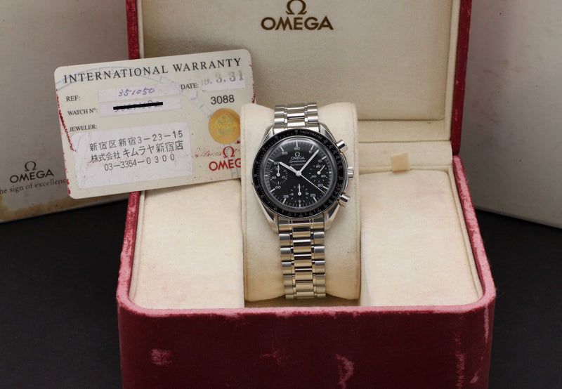 Omega Speedmaster Reduced 3510.50.00 - 1999 - Omega horloge - Omega kopen - Omega heren horloge - Trophies Watches