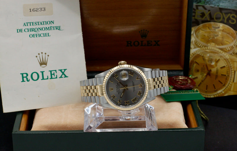 Rolex Datejust 16233G - 1995 - Rolex horloge - Rolex kopen - Rolex heren horloge - Trophies Watches
