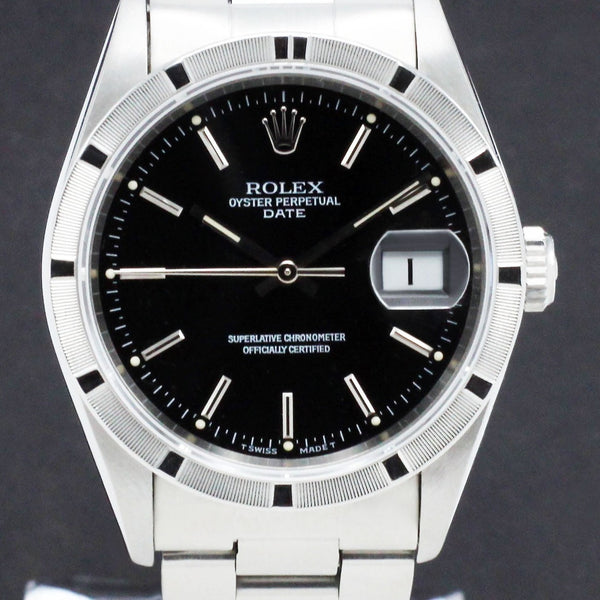 Rolex Oyster Perpetual Date 15210, Box & Papers, 1996