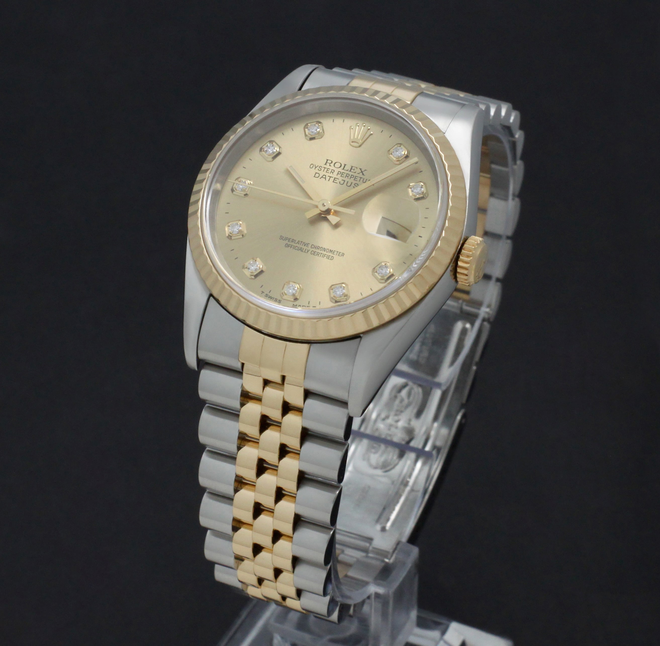 Rolex Datejust 16233G - 1995 - Rolex horloge - Rolex kopen - Rolex heren horloge - Trophies Watches