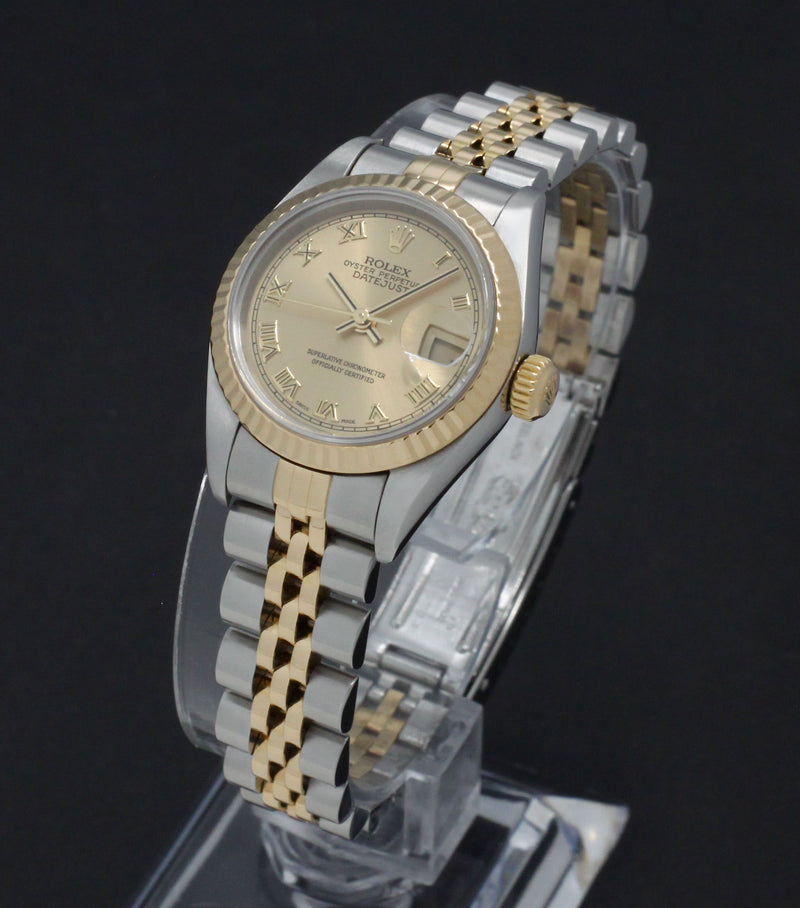 Rolex Lady-Datejust 79173 - 2000 - Rolex horloge - Rolex kopen - Rolex dames horloge - Trophies Watches