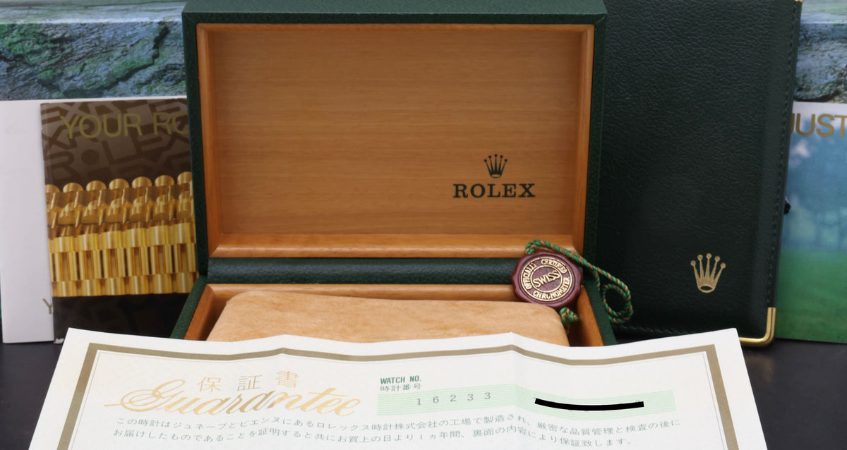 Rolex Datejust 16233G - 2000 - Rolex horloge - Rolex kopen - Rolex heren horloge - Trophies Watches