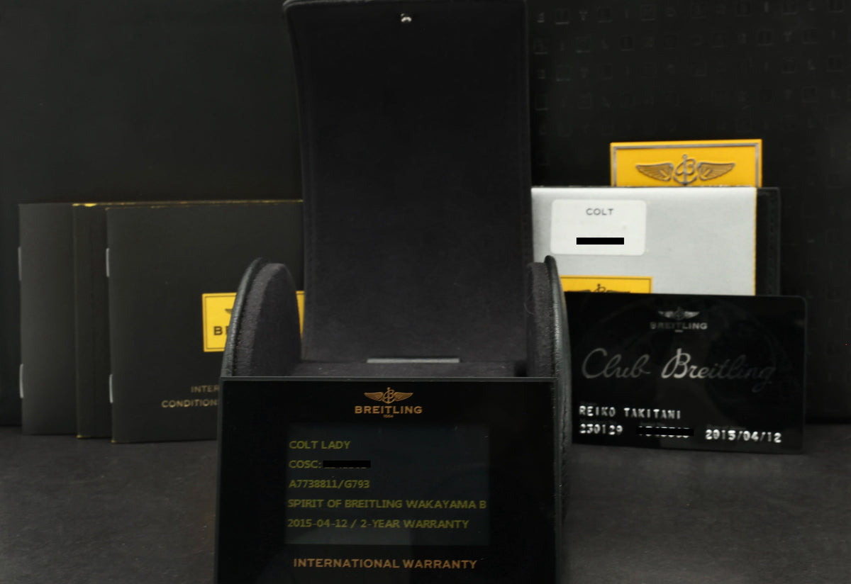 Breitling Colt Lady A77388 - 2015 - Breitling horloge - Breitling kopen - Breitling heren horloge - Trophies Watches