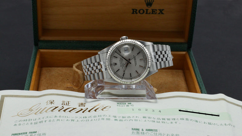 Rolex Datejust 16234 - 2002 - Rolex horloge - Rolex kopen - Rolex heren horloge - Trophies Watches