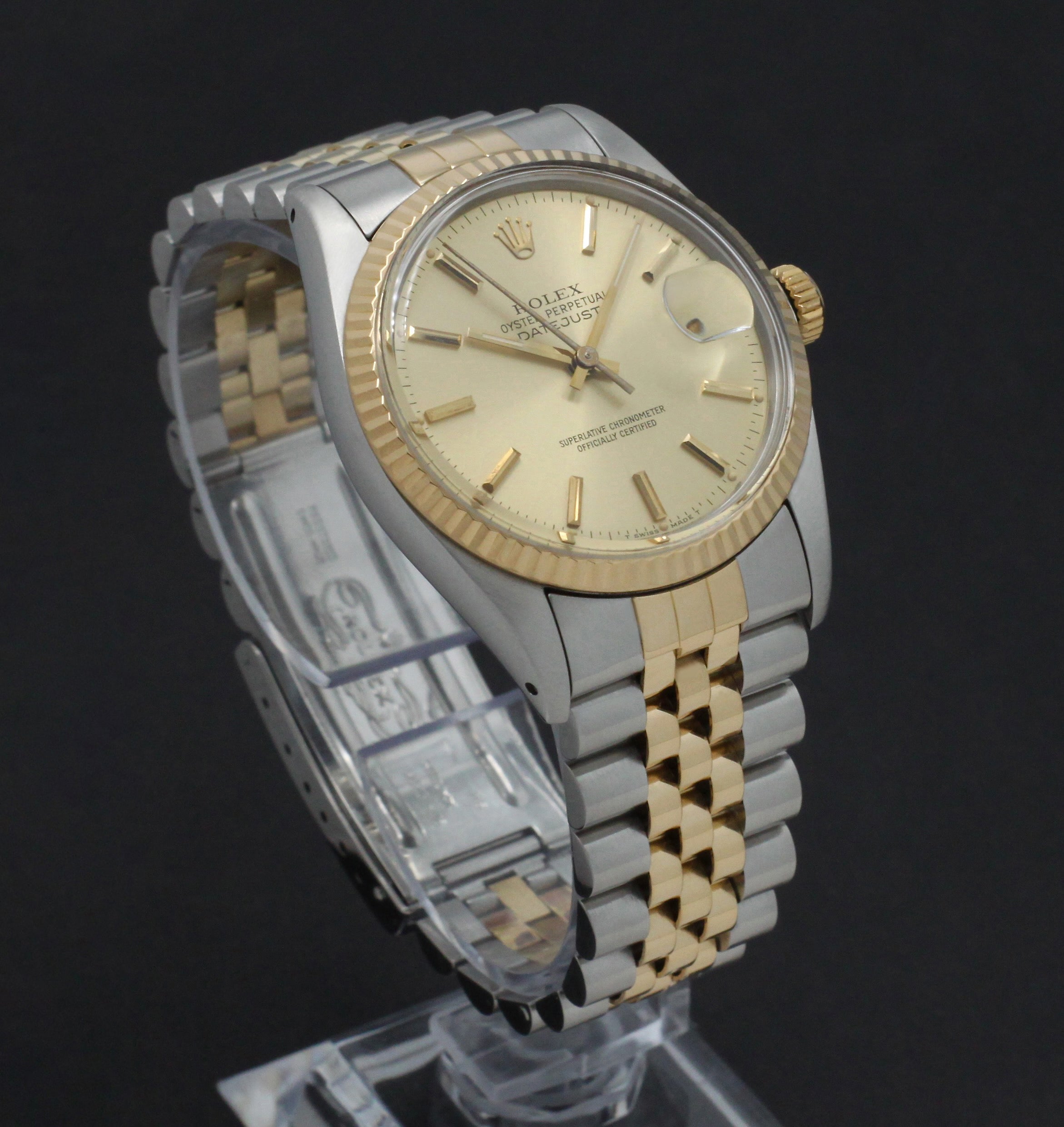 Rolex Datejust 16013 - 1986 - Rolex horloge - Rolex kopen - Rolex heren horloge - Trophies Watches