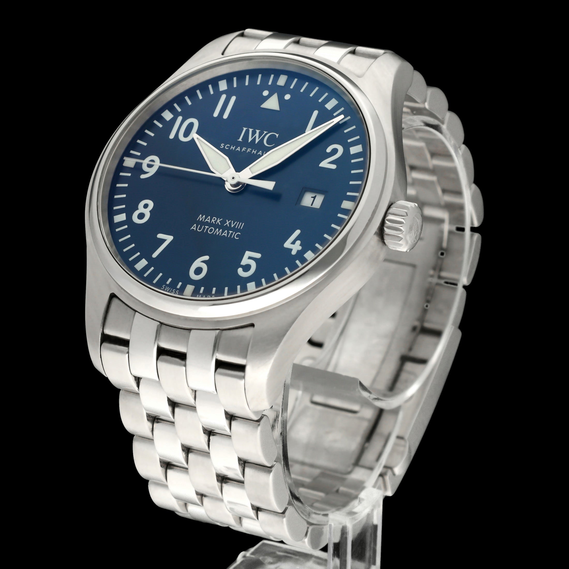 IWC Pilot Mark Xviii IW327016 - 2019 - IWC horloge - IWC kopen - IWC heren horloge - Trophies Watches