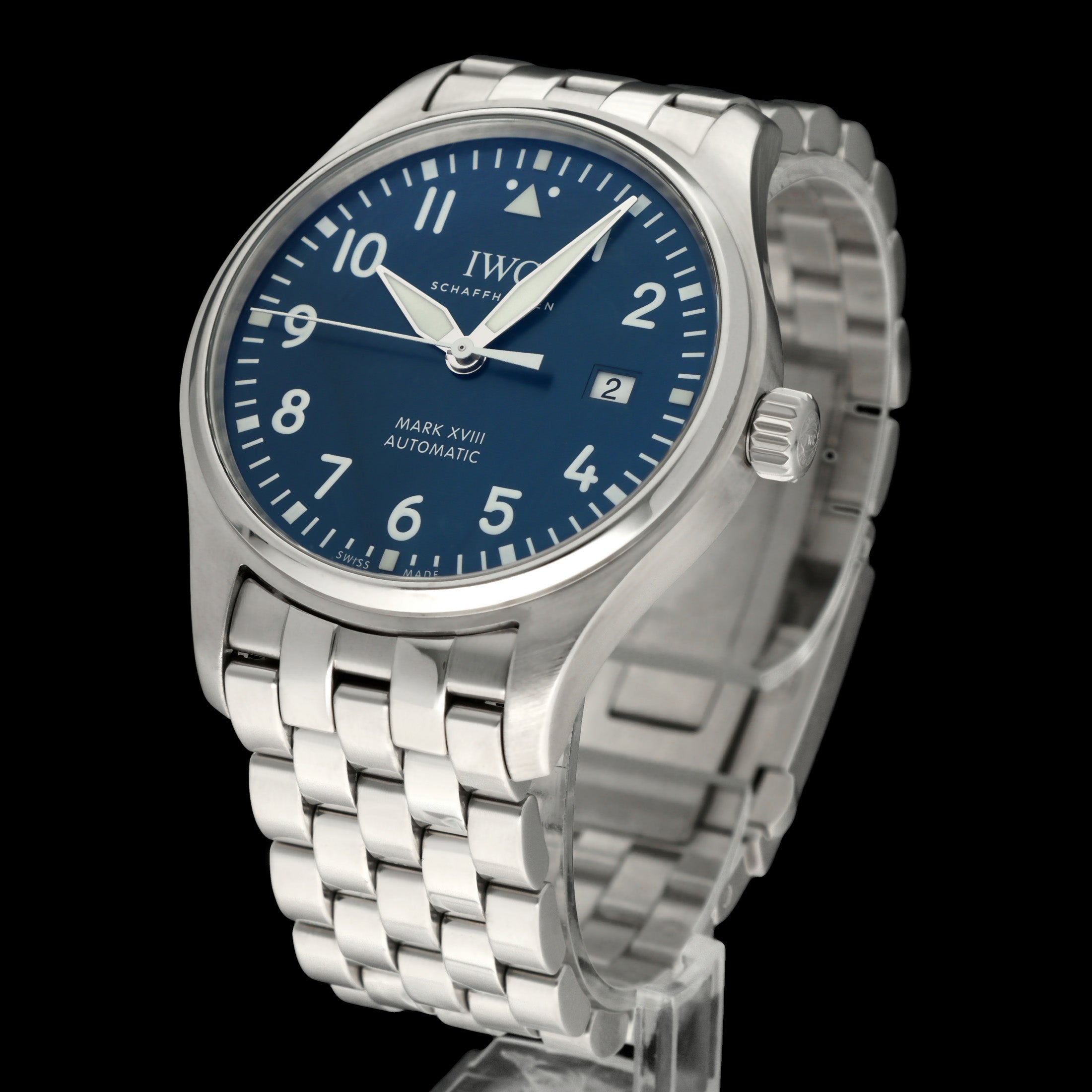 IWC Pilot Mark Xviii IW327016 - 2021 - IWC horloge - IWC kopen - IWC heren horloge - Trophies Watches