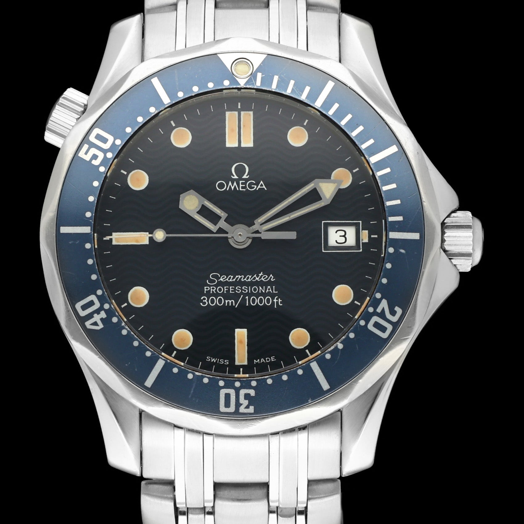Omega Seamaster Diver 300 M 2561.80.00 - 1995 - Omega horloge - Omega kopen - Omega heren horloge - Trophies Watches