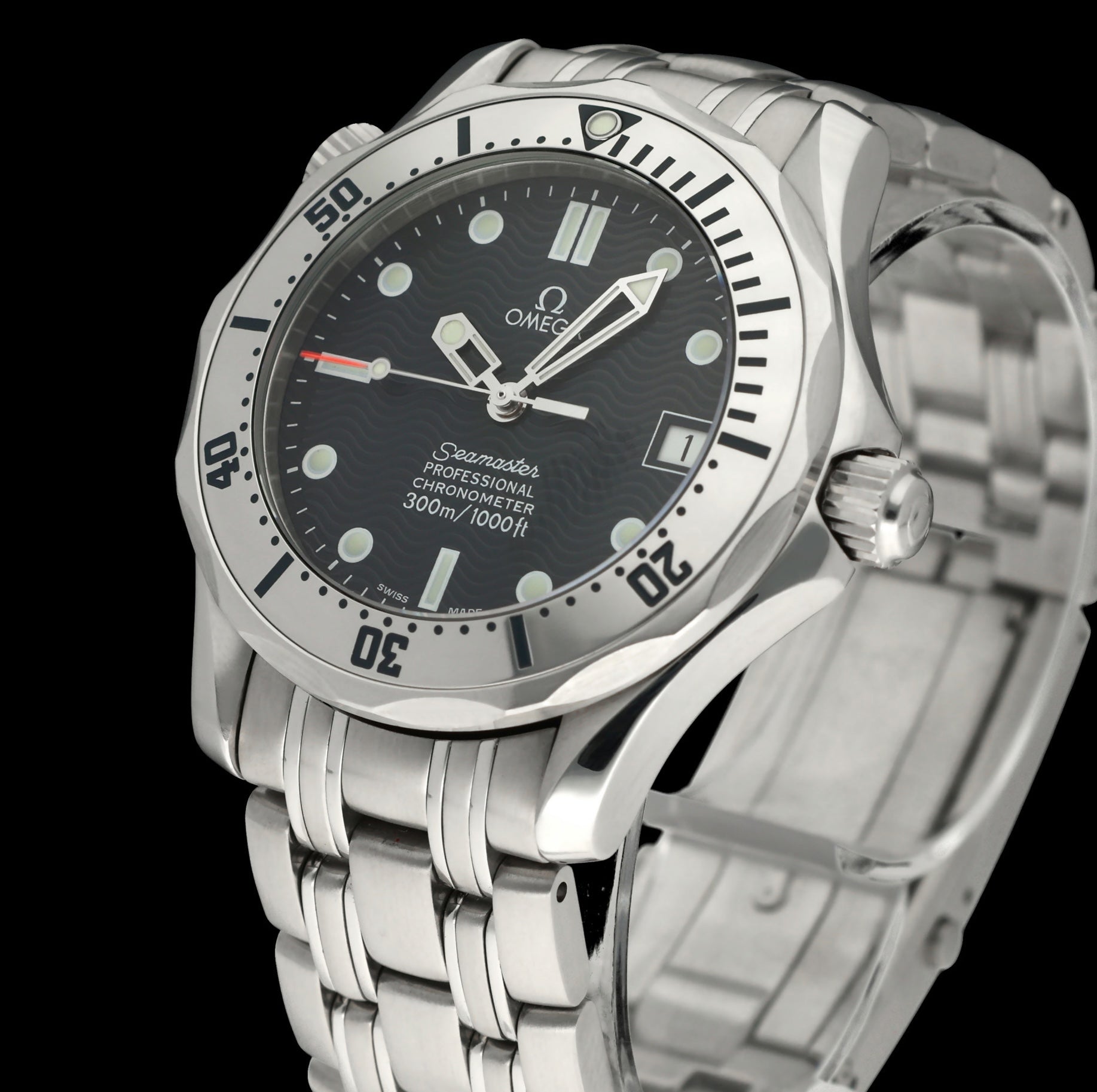 Omega Seamaster Diver 300 M 2552.80.00- 1999 - Omega horloge - Omega kopen - Omega heren horloge - Trophies Watches