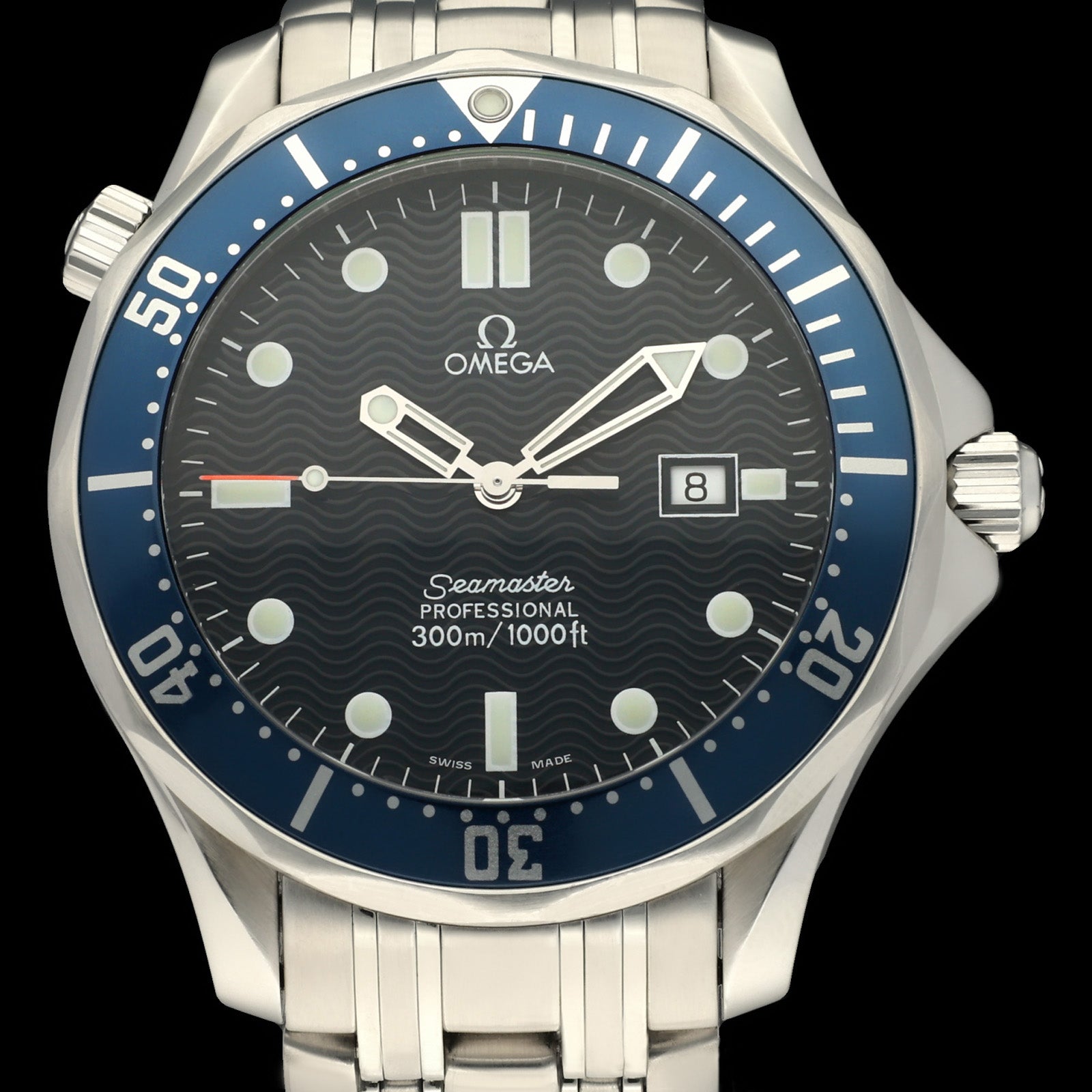 Omega Seamaster Diver 300 M 2541.80.00 - 2000 - Omega horloge - Omega kopen - Omega heren horloge - Trophies Watches