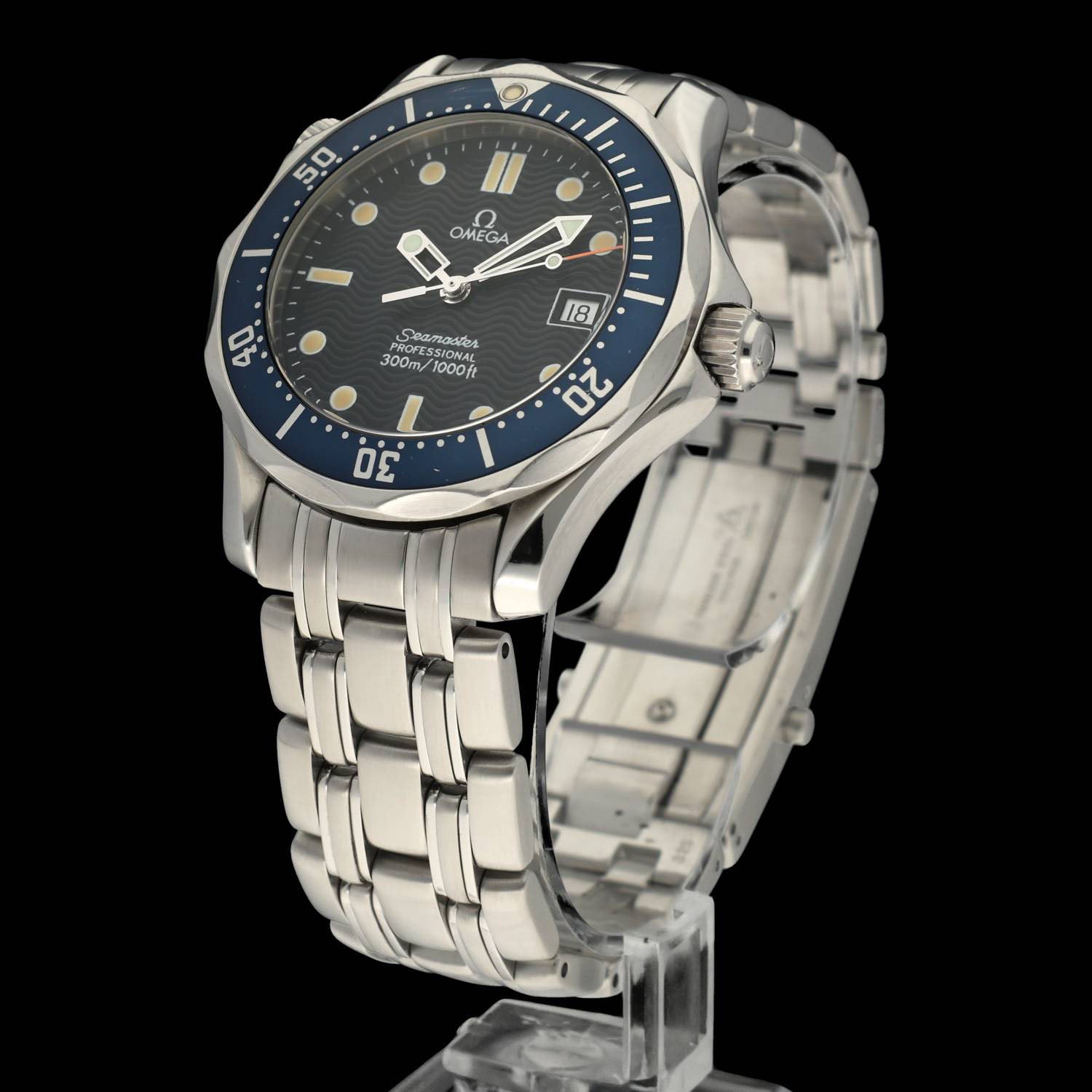 Omega Seamaster Diver 300 M 2561.80.00 - 1995 - Omega horloge - Omega kopen - Omega heren horloge - Trophies Watches