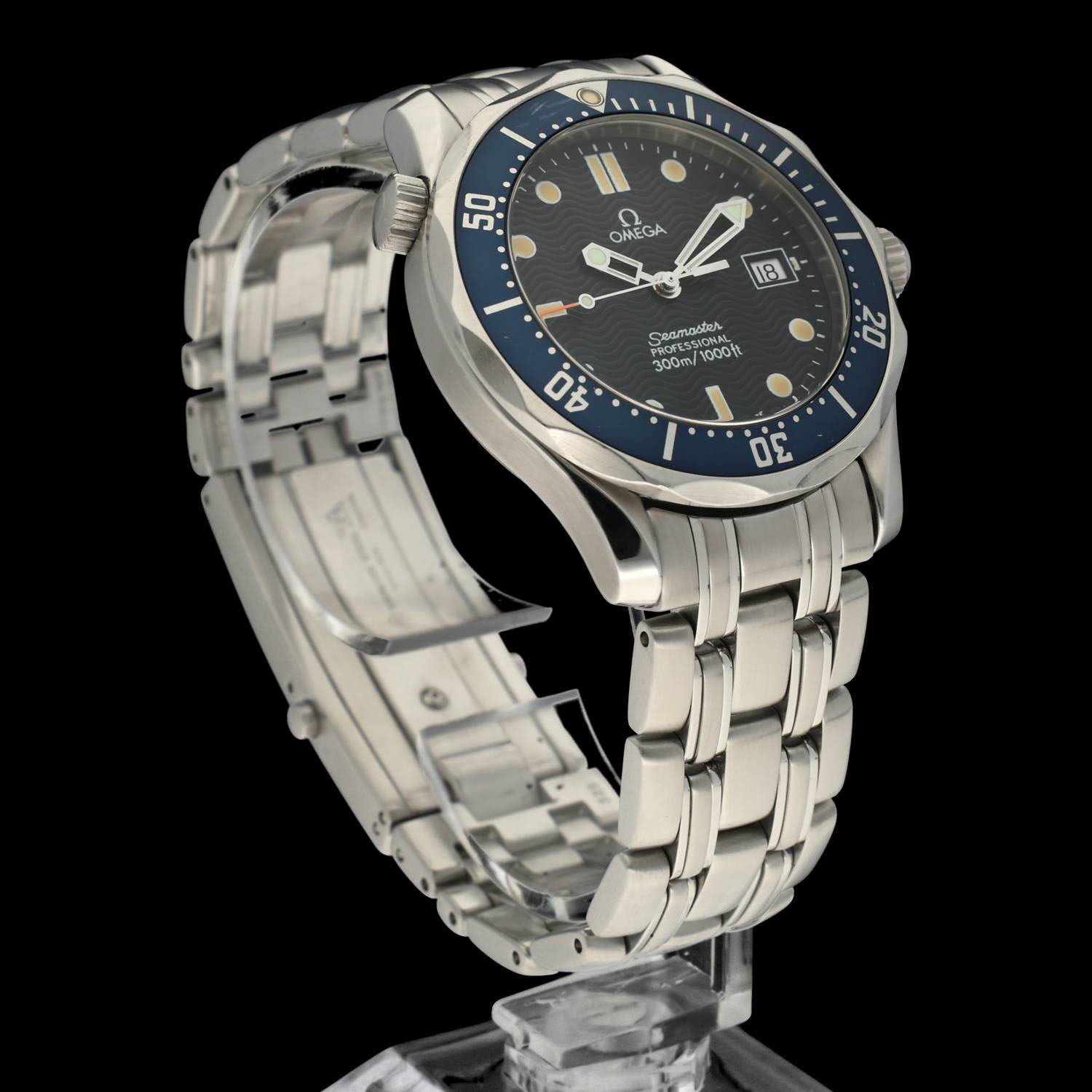 Omega Seamaster Diver 300 M 2561.80.00 - 1995 - Omega horloge - Omega kopen - Omega heren horloge - Trophies Watches