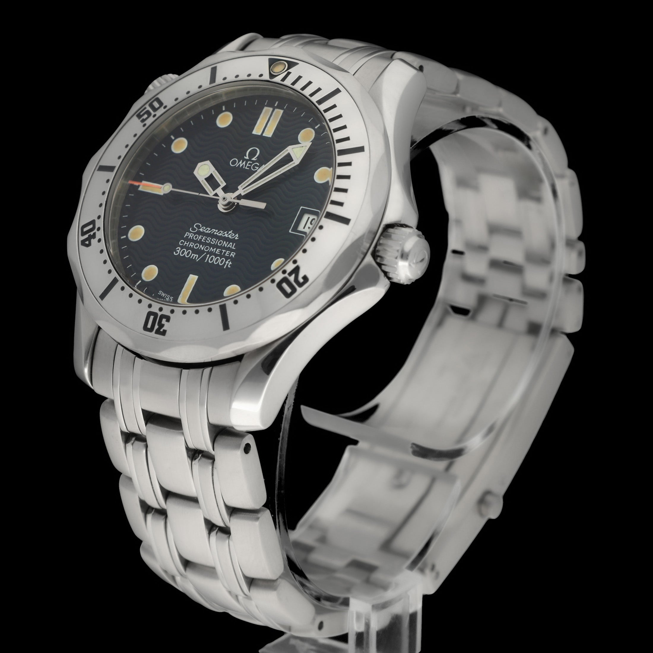 Omega Seamaster Diver 300 M 2552.80.00- 1999 - Omega horloge - Omega kopen - Omega heren horloge - Trophies Watches