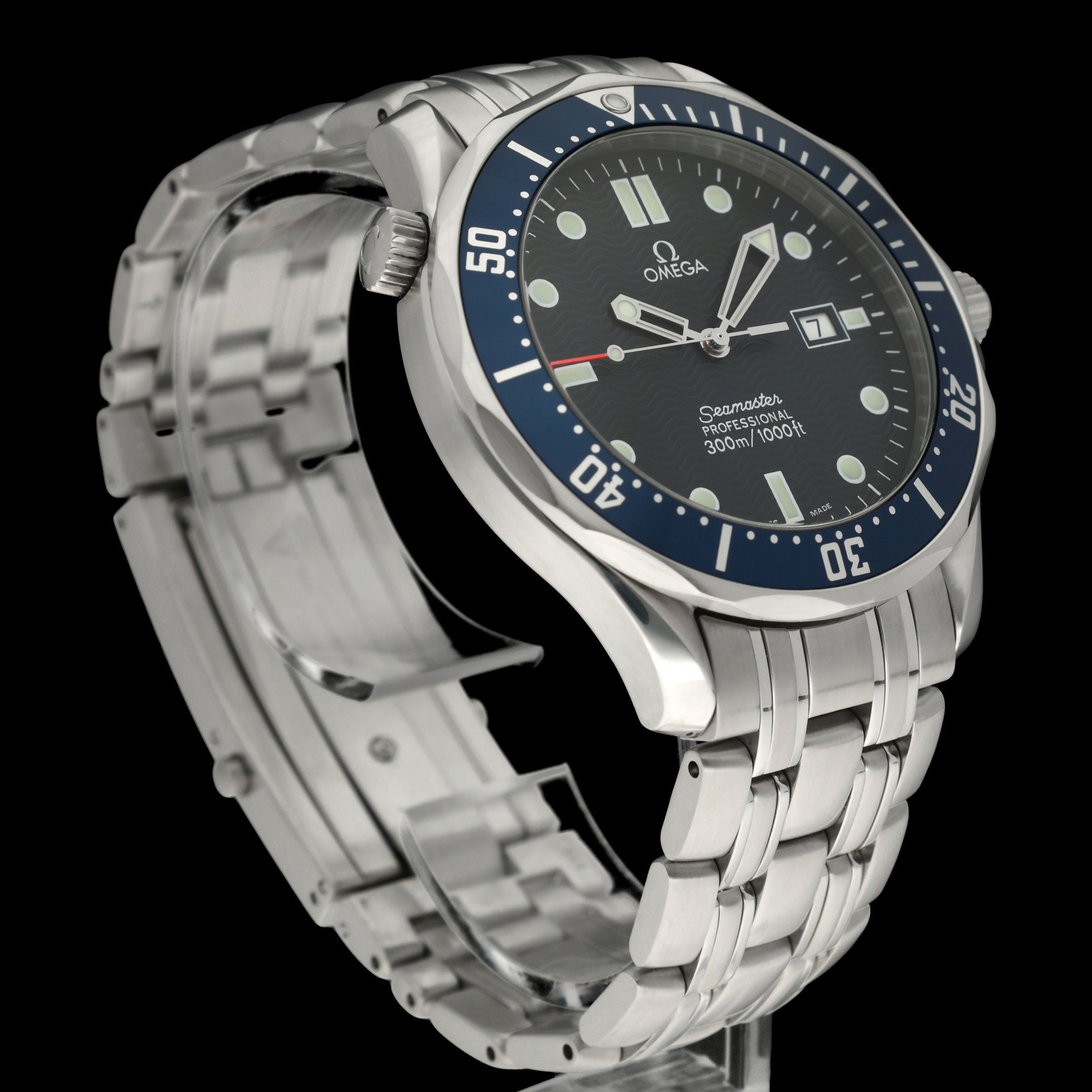 Omega Seamaster Diver 300 M 2541.80.00 - 1998 - Omega horloge - Omega kopen - Omega heren horloge - Trophies Watches