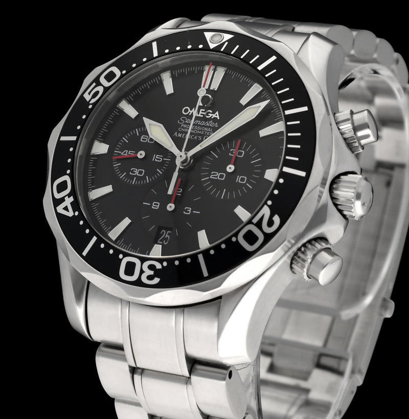 Omega Seamaster Diver 300 M 2594.50 - 2003 - Omega horloge - Omega kopen - Omega heren horloge - Trophies Watches