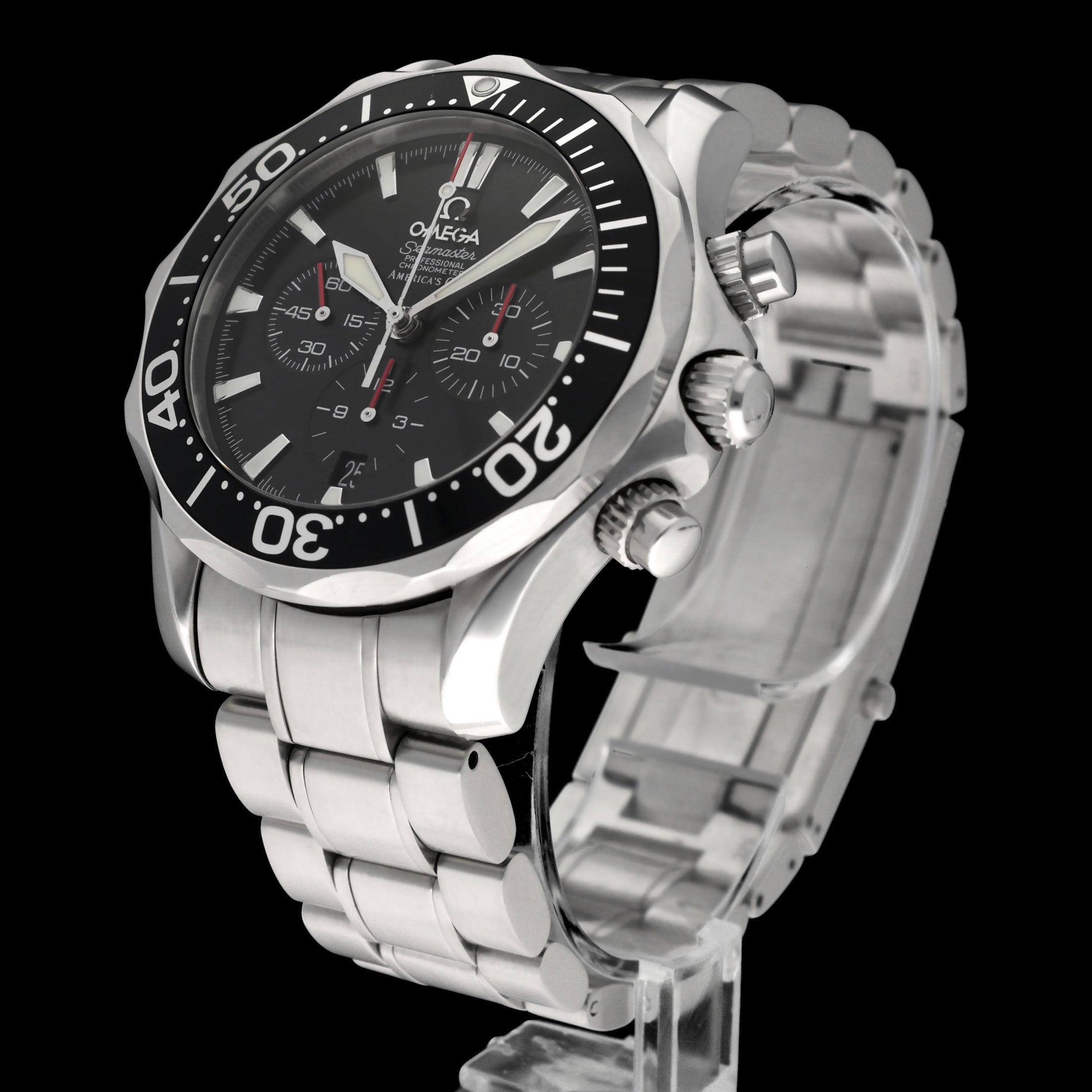 Omega Seamaster Diver 300 M 2594.50 - 2003 - Omega horloge - Omega kopen - Omega heren horloge - Trophies Watches