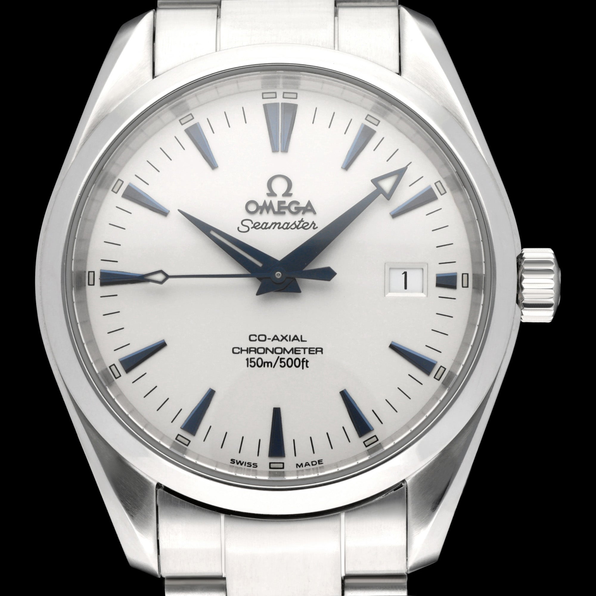 Omega Seamaster Aqua Terra 2503.33.00 - 2004 - Omega horloge - Omega kopen - Omega heren horloge - Trophies Watches