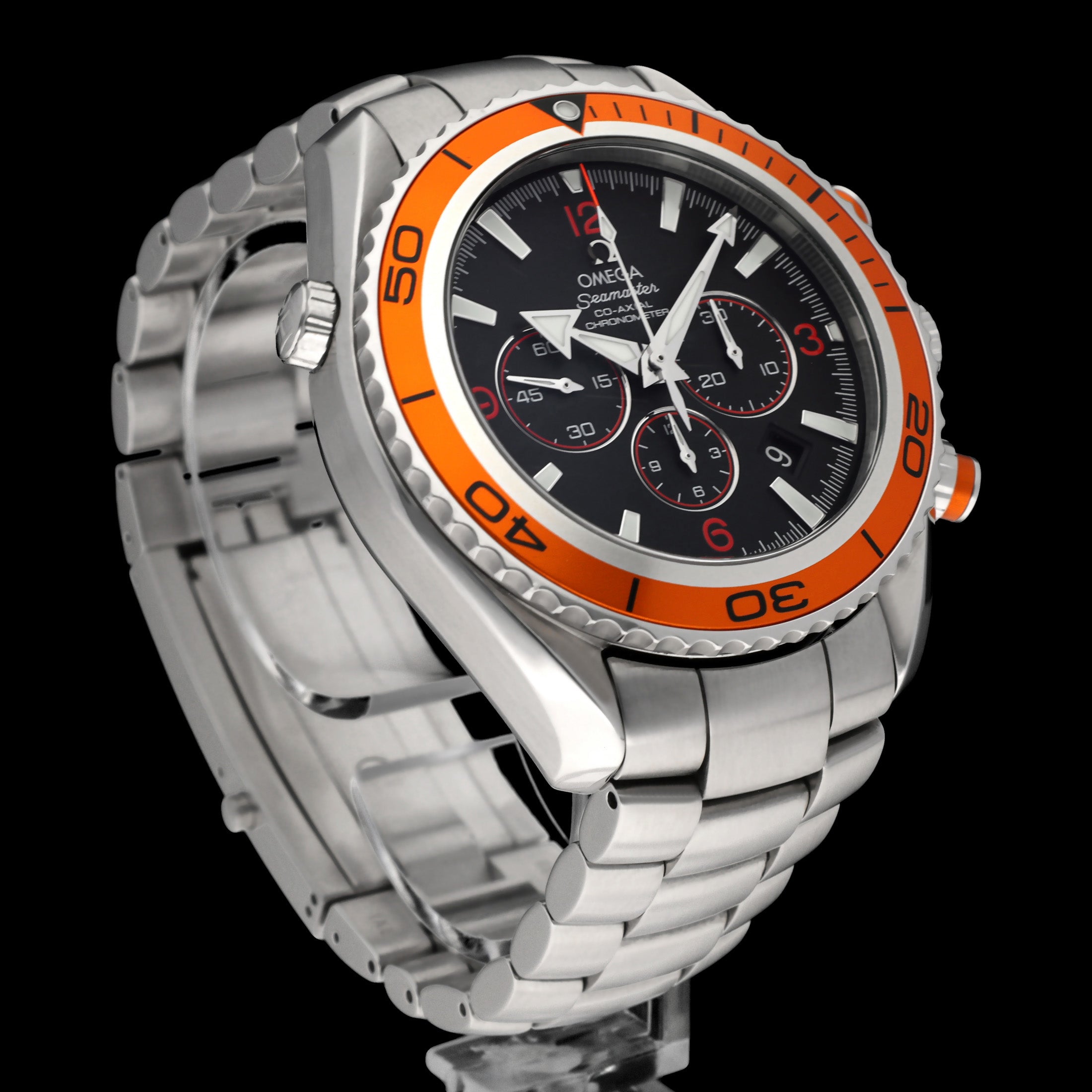 Omega Seamaster Planet Ocean Chronograph 2218.50.00 - 2006 - Omega horloge - Omega kopen - Omega heren horloge - Trophies Watches