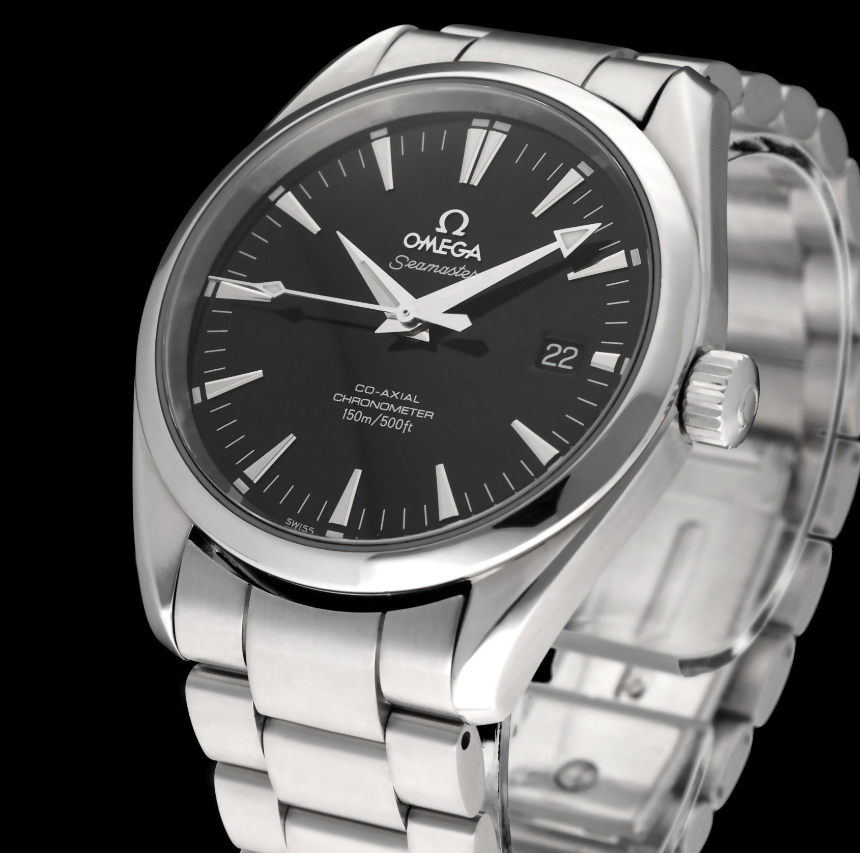Omega Seamaster Aqua Terra 2503.50.00 - 2006 - Omega horloge - Omega kopen - Omega heren horloge - Trophies Watches