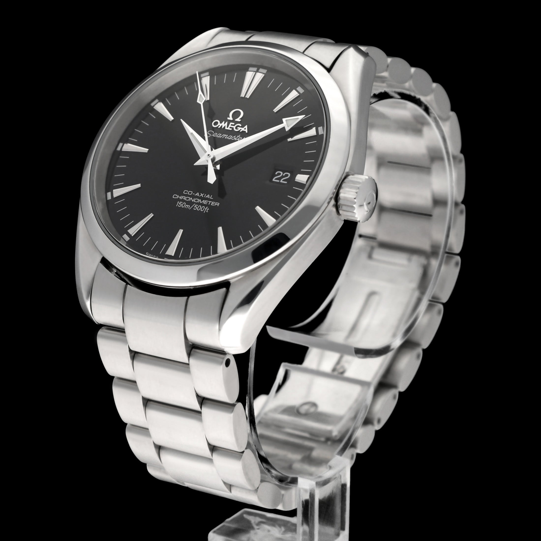 Omega Seamaster Aqua Terra 2503.50.00 - 2006 - Omega horloge - Omega kopen - Omega heren horloge - Trophies Watches