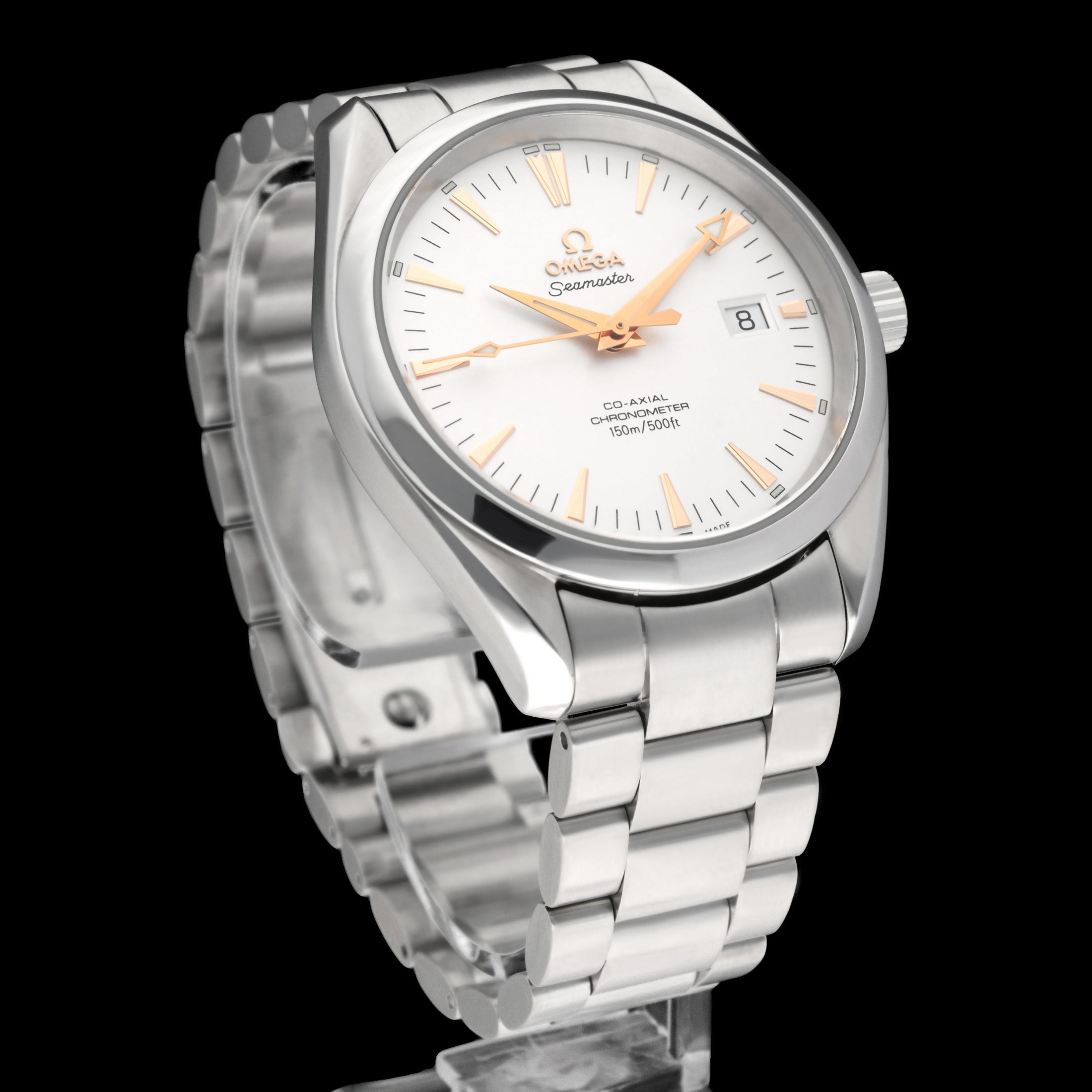 Omega Seamaster Aqua Terra Co-axial 2503.34.00 - 2004 - Omega horloge - Omega kopen - Omega heren horloge - Trophies Watches