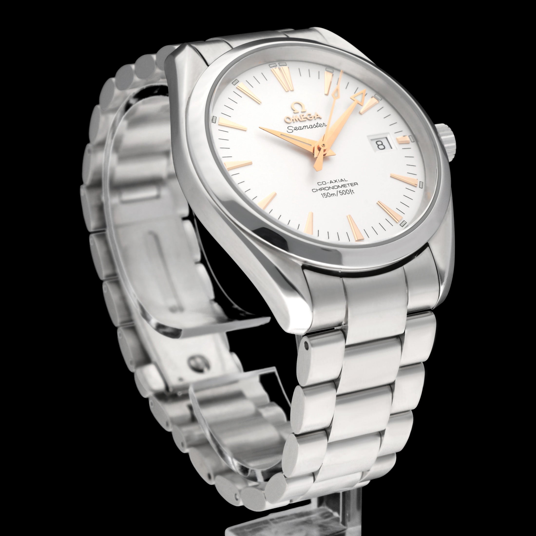 Omega Seamaster Aqua Terra Co-axial 2503.34.00 - 2004 - Omega horloge - Omega kopen - Omega heren horloge - Trophies Watches
