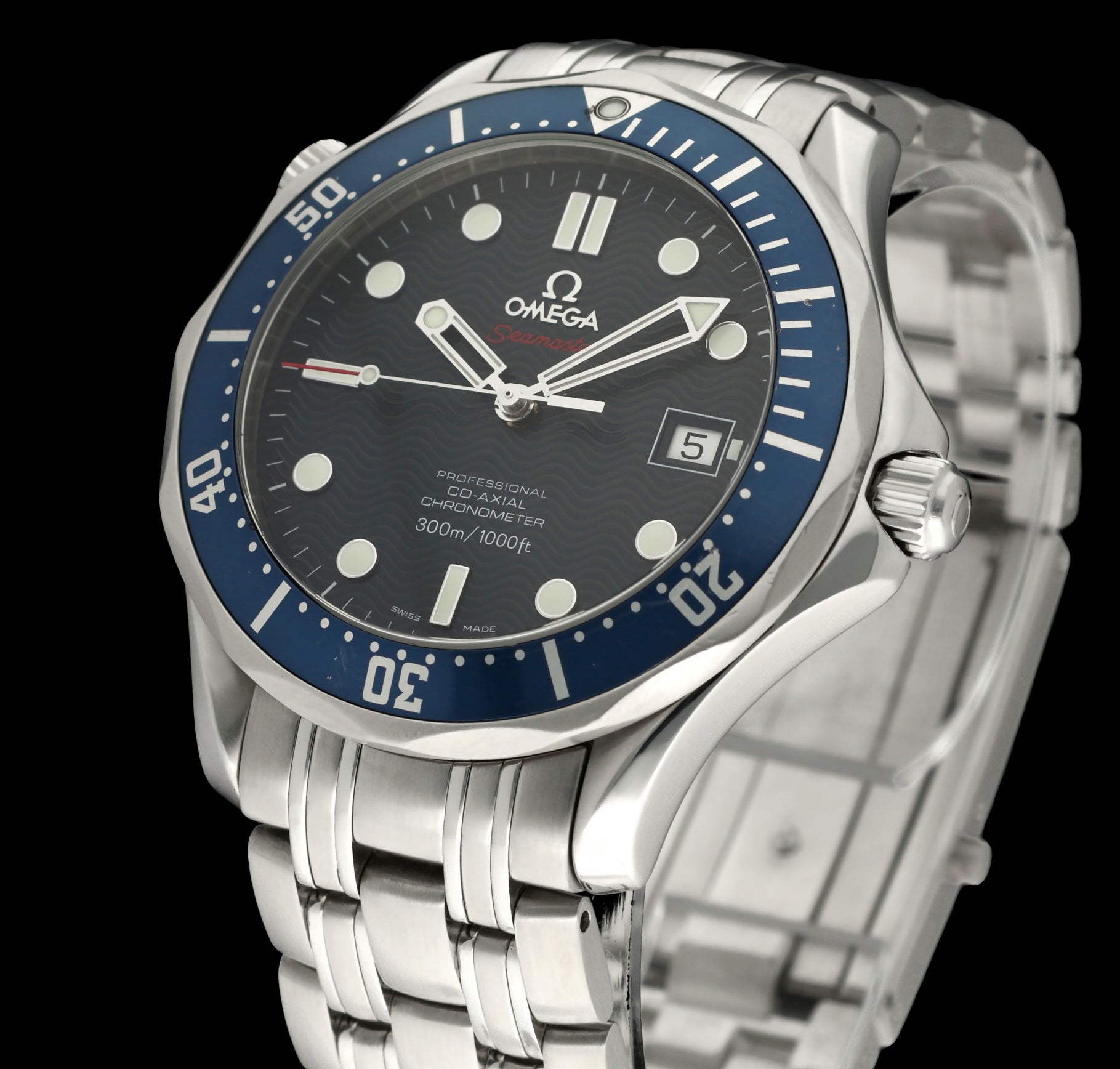 Omega Seamaster Diver 300 M 2220.80.00 - 2004 - Omega horloge - Omega kopen - Omega heren horloge - Trophies Watches