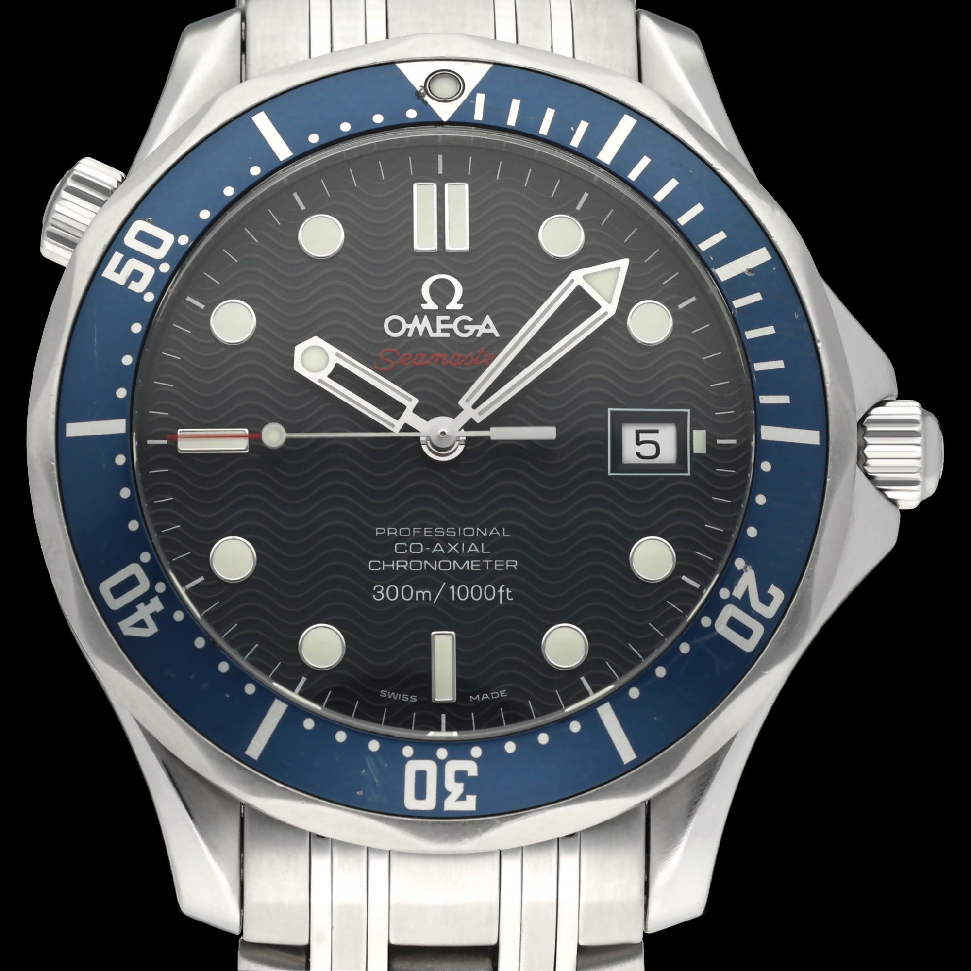 Omega Seamaster Diver 300 M 2220.80.00 - 2004 - Omega horloge - Omega kopen - Omega heren horloge - Trophies Watches
