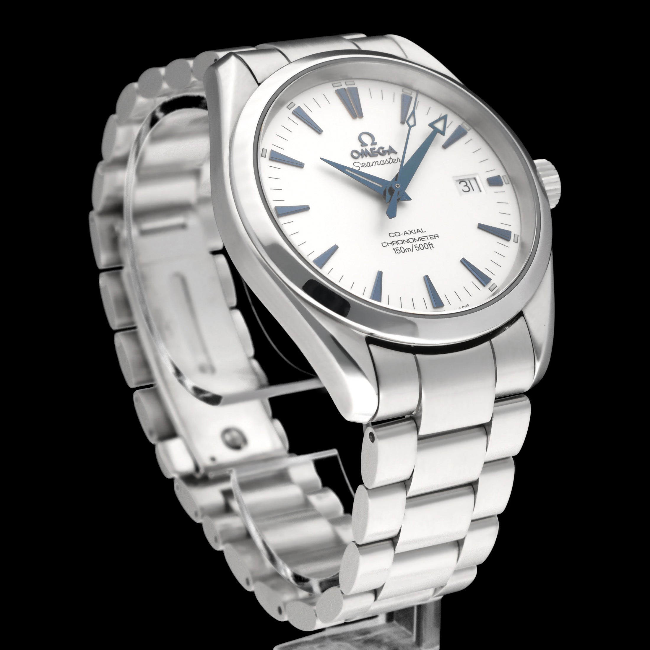 Omega Seamaster Aqua Terra 2503.33.00 - 2005 - Omega horloge - Omega kopen - Omega heren horloge - Trophies Watches