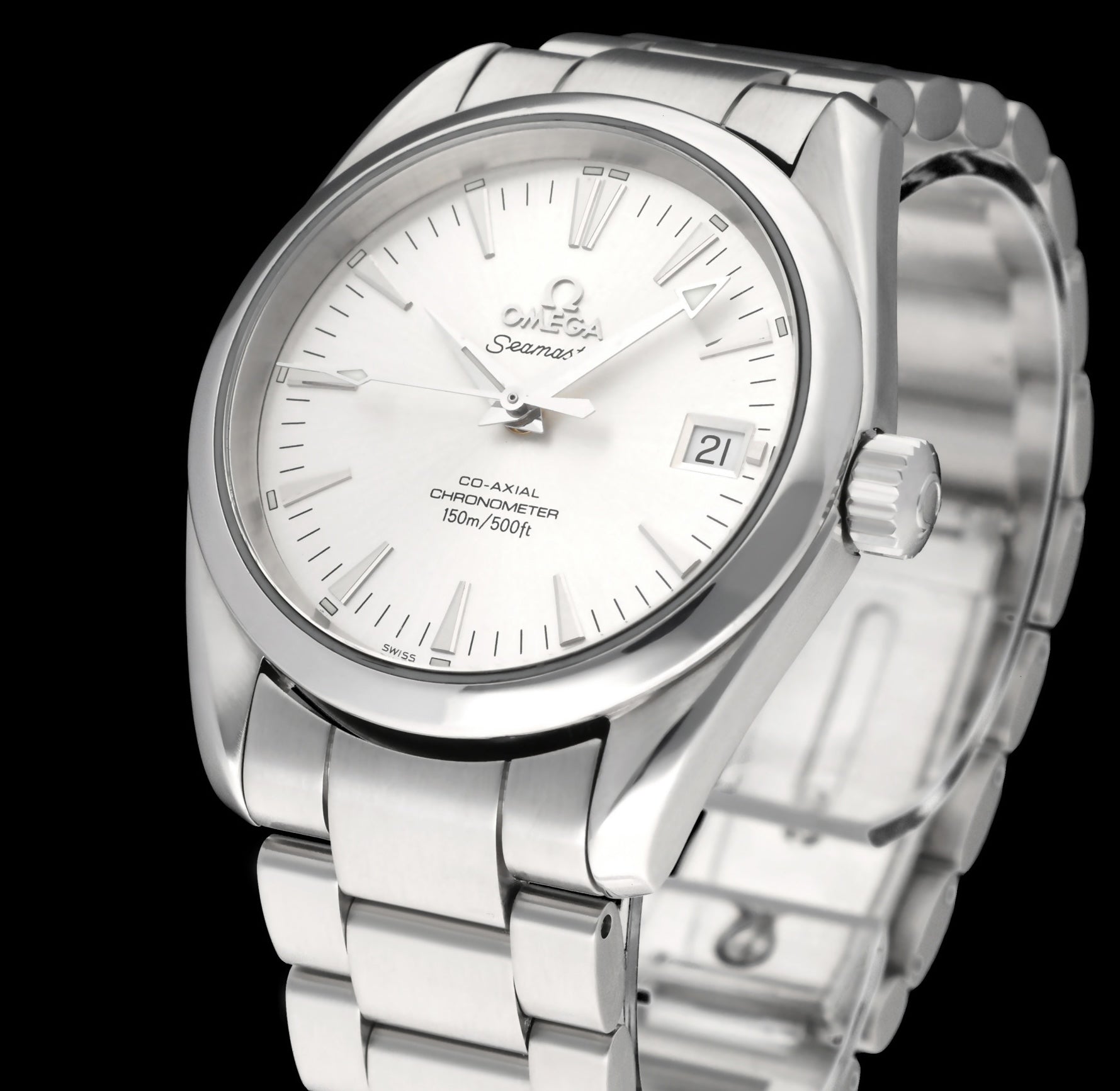 Omega Seamaster Aqua Terra Co-axial 2504.30.00 - 2007 - Omega horloge - Omega kopen - Omega heren horloge - Trophies Watches