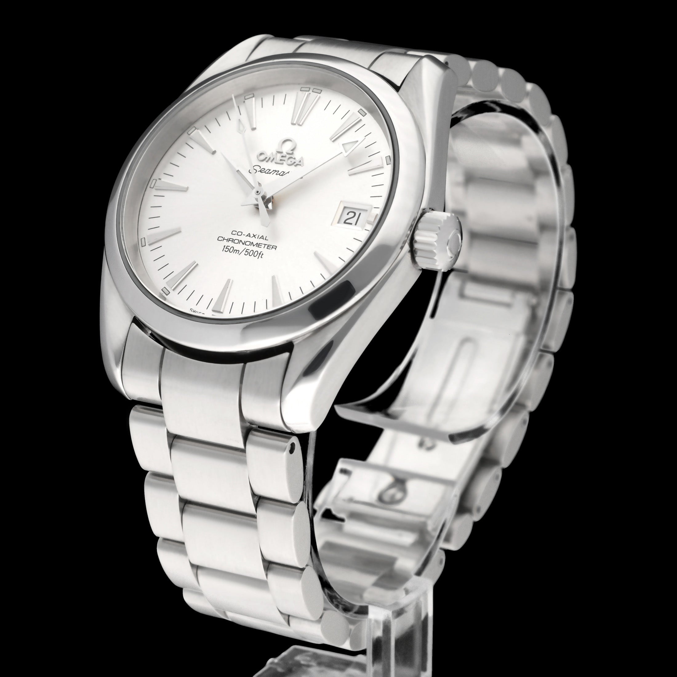 Omega Seamaster Aqua Terra Co-axial 2504.30.00 - 2007 - Omega horloge - Omega kopen - Omega heren horloge - Trophies Watches