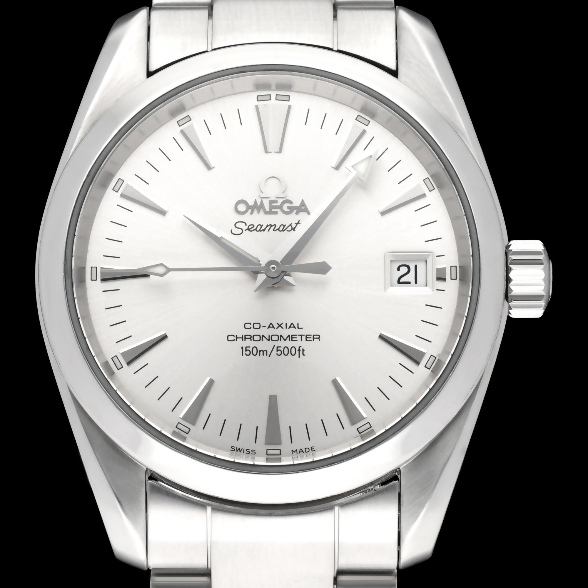 Omega Seamaster Aqua Terra Co-axial 2504.30.00 - 2007 - Omega horloge - Omega kopen - Omega heren horloge - Trophies Watches