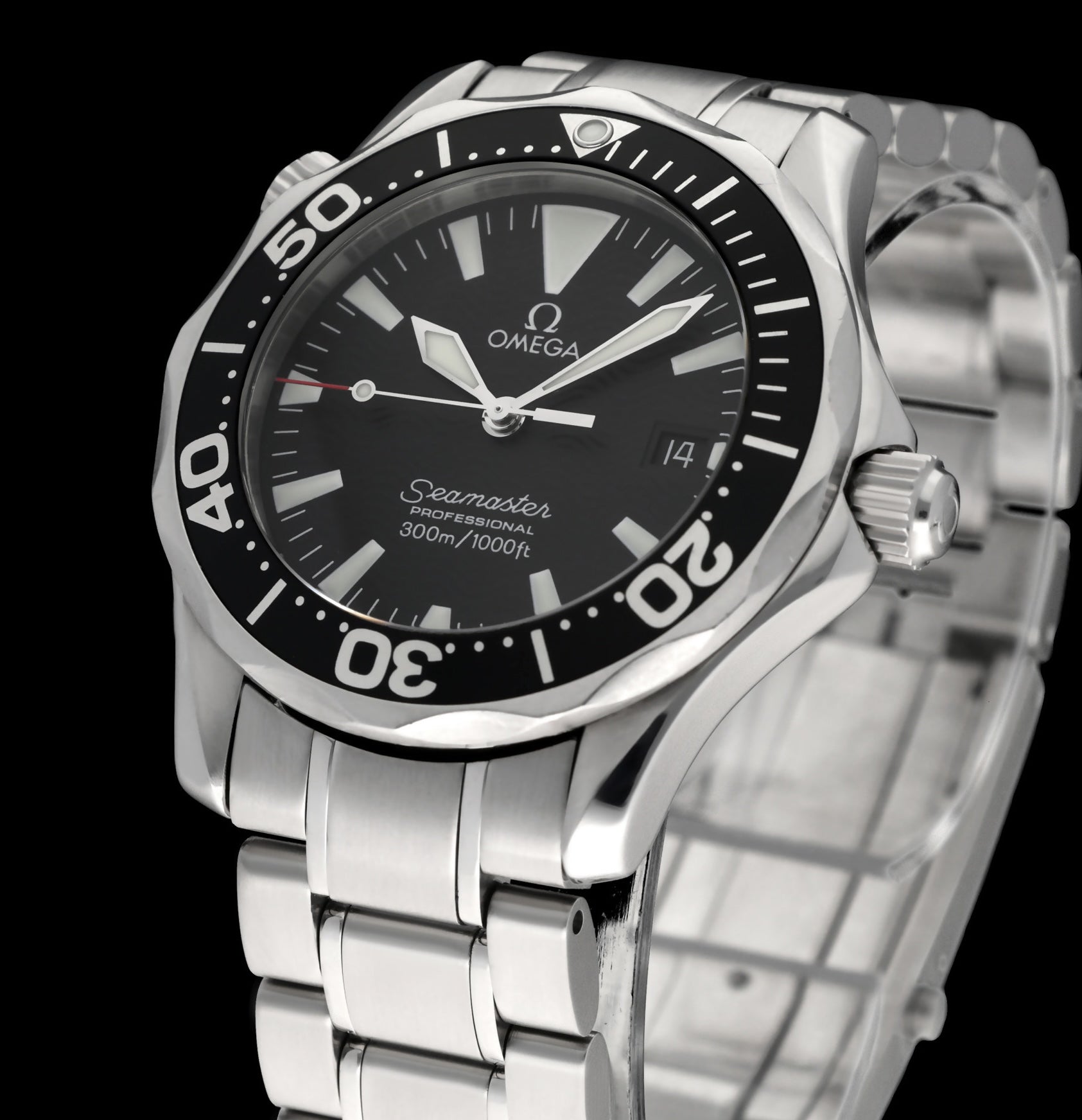Omega Seamaster 300 M 2262.50.00, Box & Papers, 1998 | Omega Watch