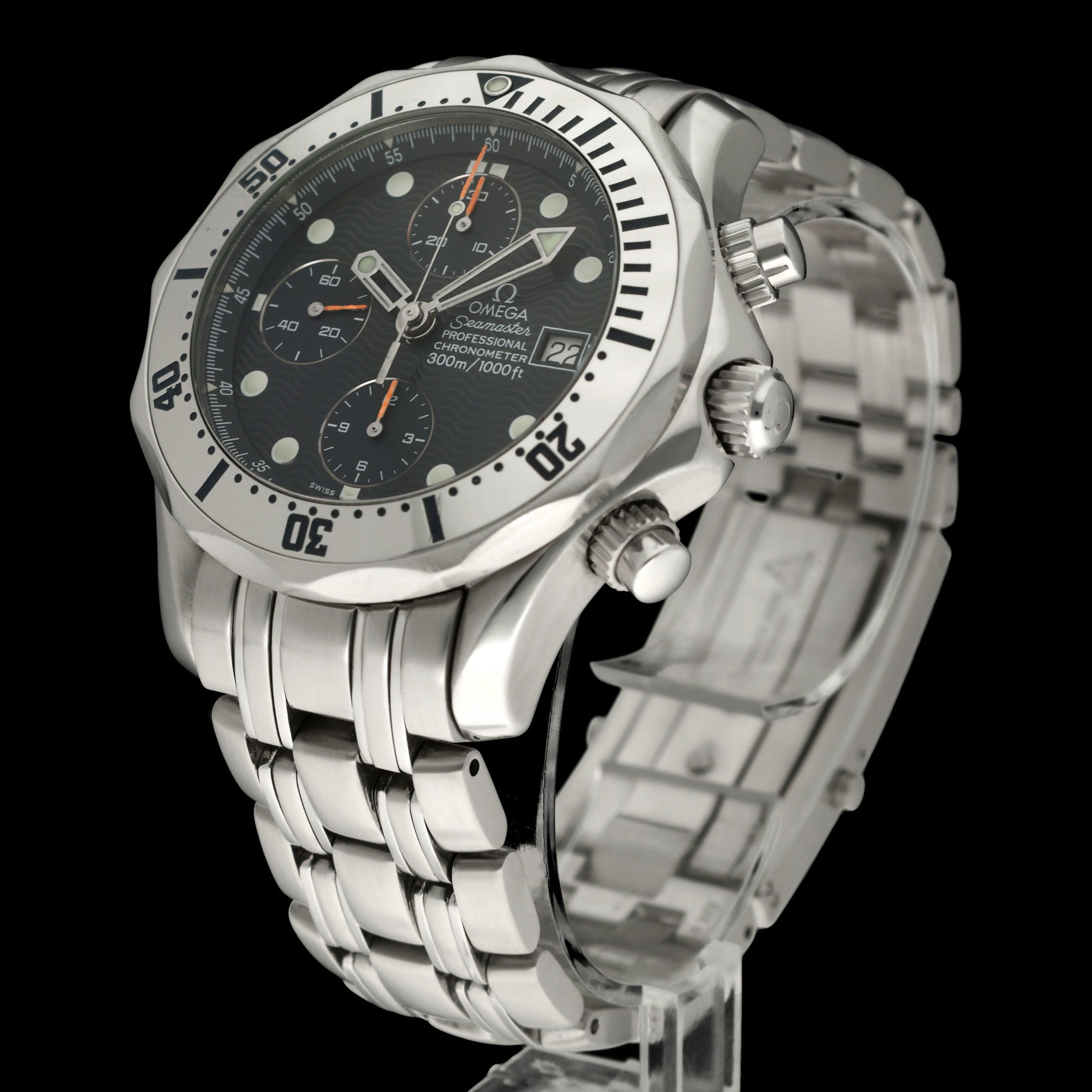 Omega Seamaster Diver 300 M 2589.30.00 - 2000 - Omega horloge - Omega kopen - Omega heren horloge - Trophies Watches