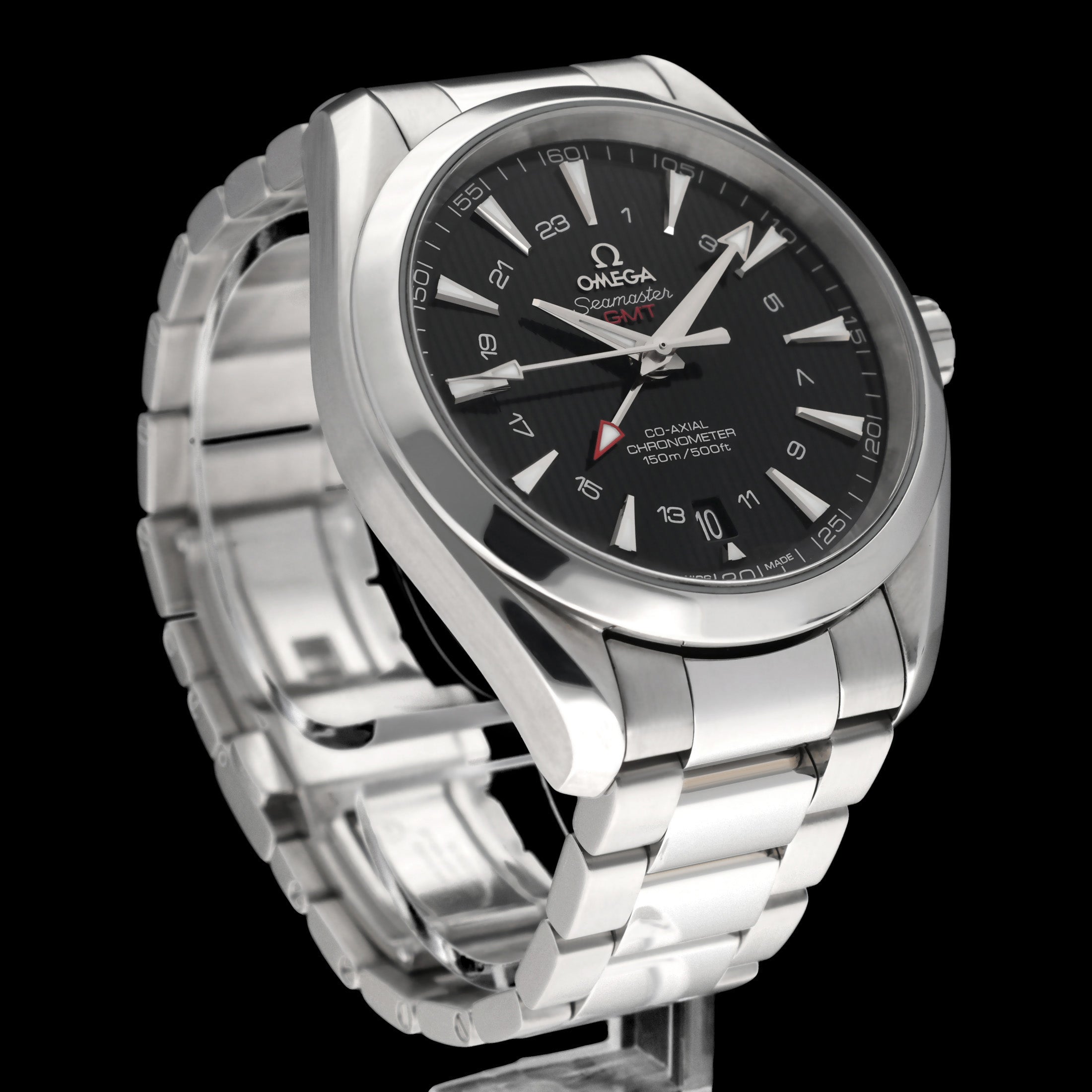 Omega Seamaster Aqua Terra Gmt Co-axial 231.10.43.22.01.001 - 2020 - Omega horloge - Omega kopen - Omega heren horloge - Trophies Watches