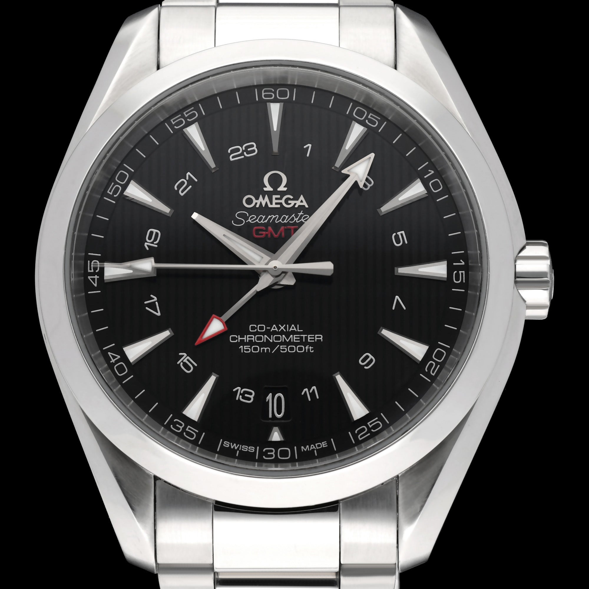 Omega Seamaster Aqua Terra Gmt Co-axial 231.10.43.22.01.001 - 2020 - Omega horloge - Omega kopen - Omega heren horloge - Trophies Watches
