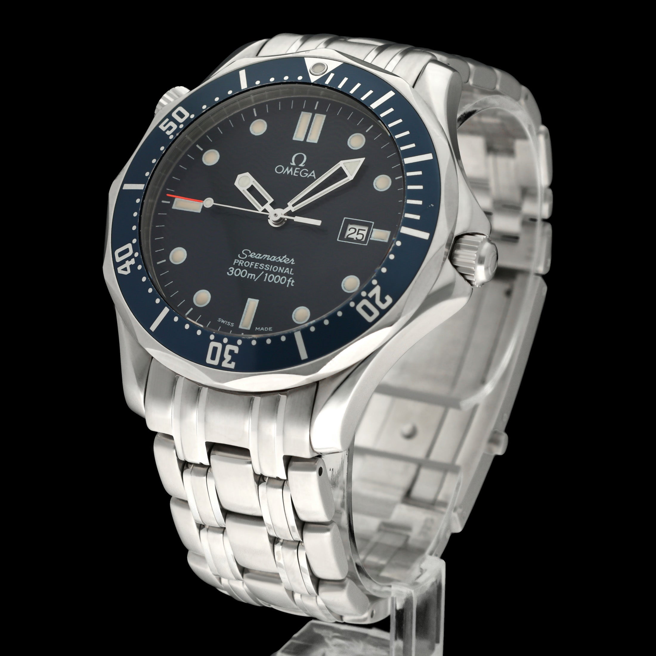 Omega Seamaster Diver 300 M 2541.80.00 - 1993 - Omega horloge - Omega kopen - Omega heren horloge - Trophies Watches