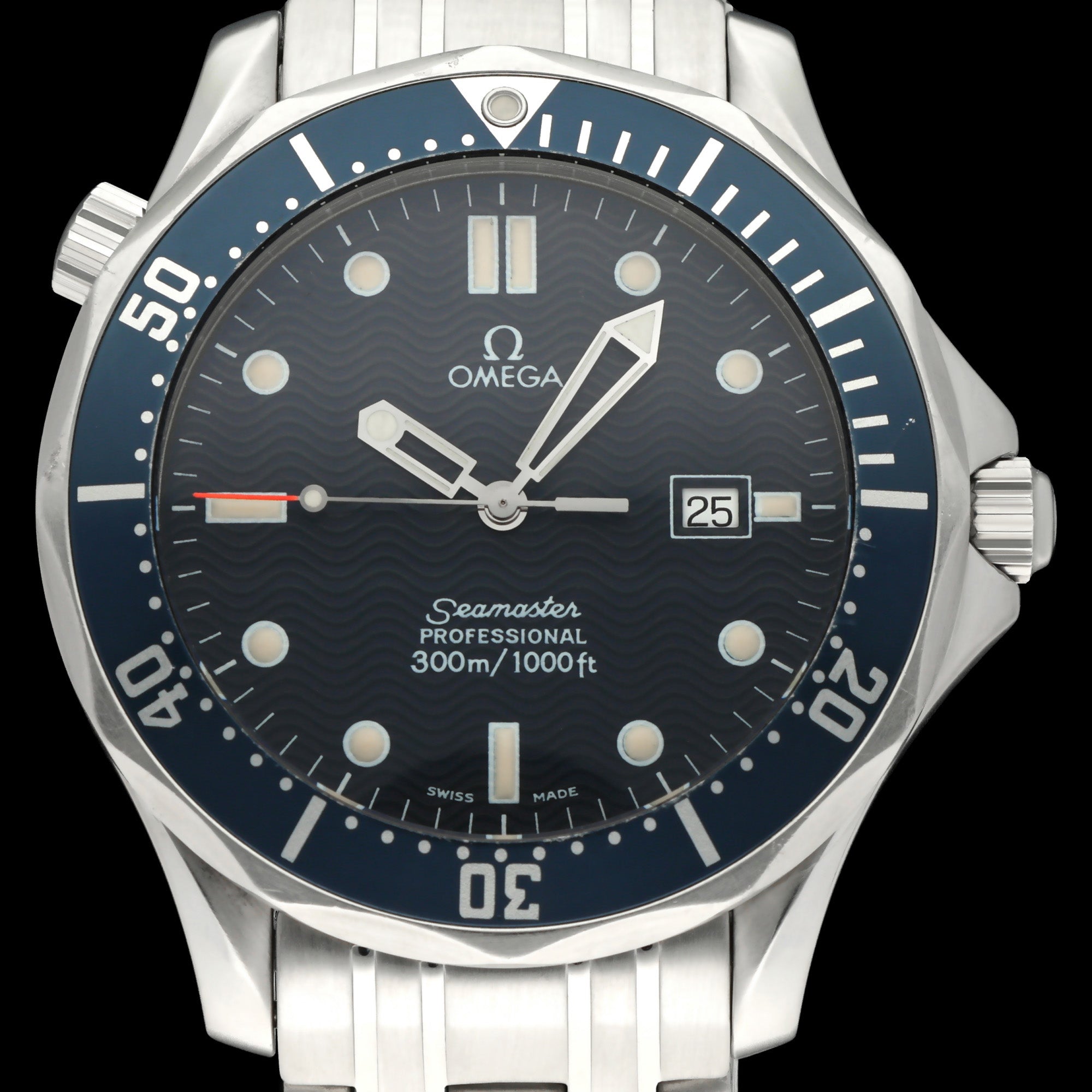 Omega Seamaster Diver 300 M 2541.80.00 - 1993 - Omega horloge - Omega kopen - Omega heren horloge - Trophies Watches