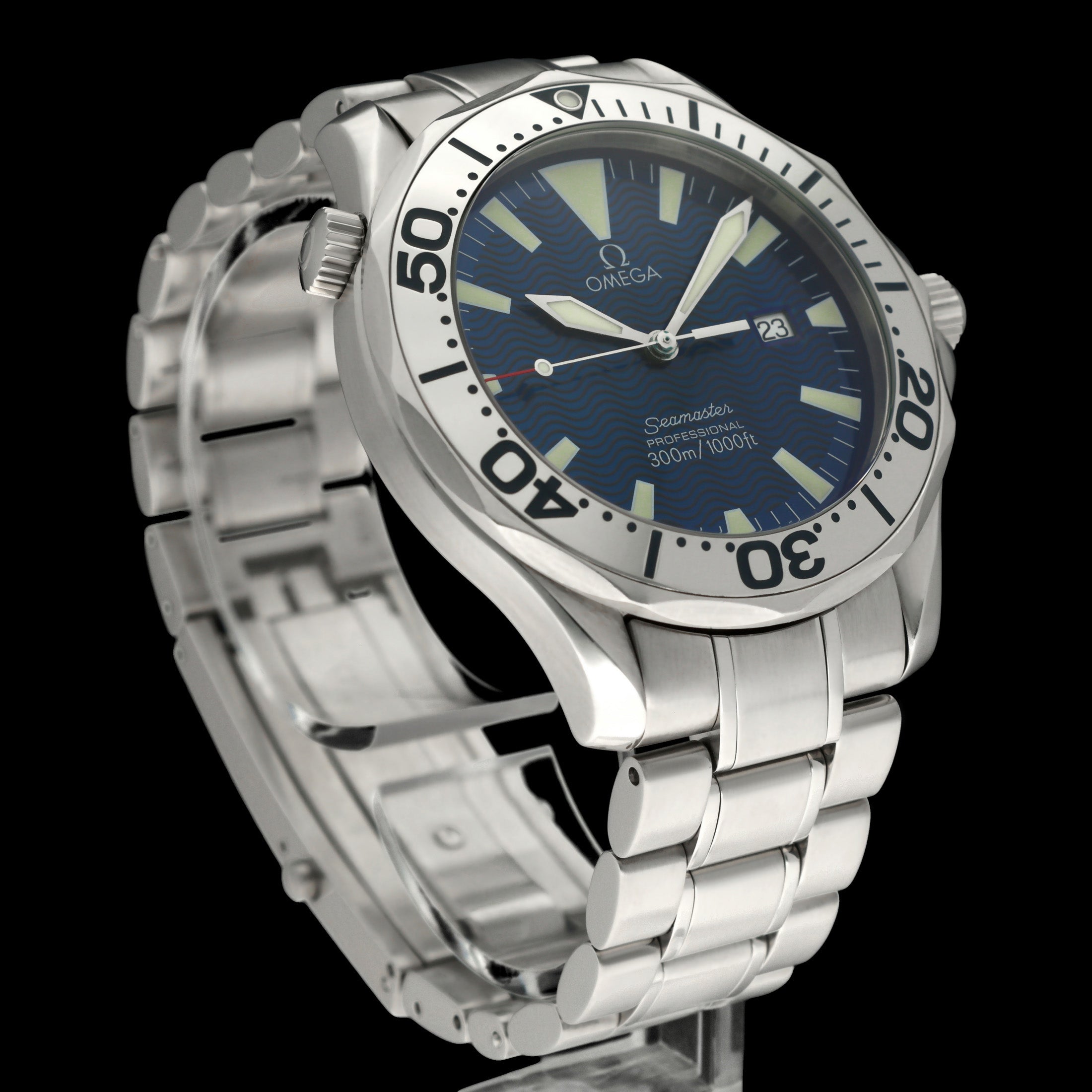 Omega Seamaster Diver 300 M 2265.80.00 - 2002 - Omega horloge - Omega kopen - Omega heren horloge - Trophies Watches