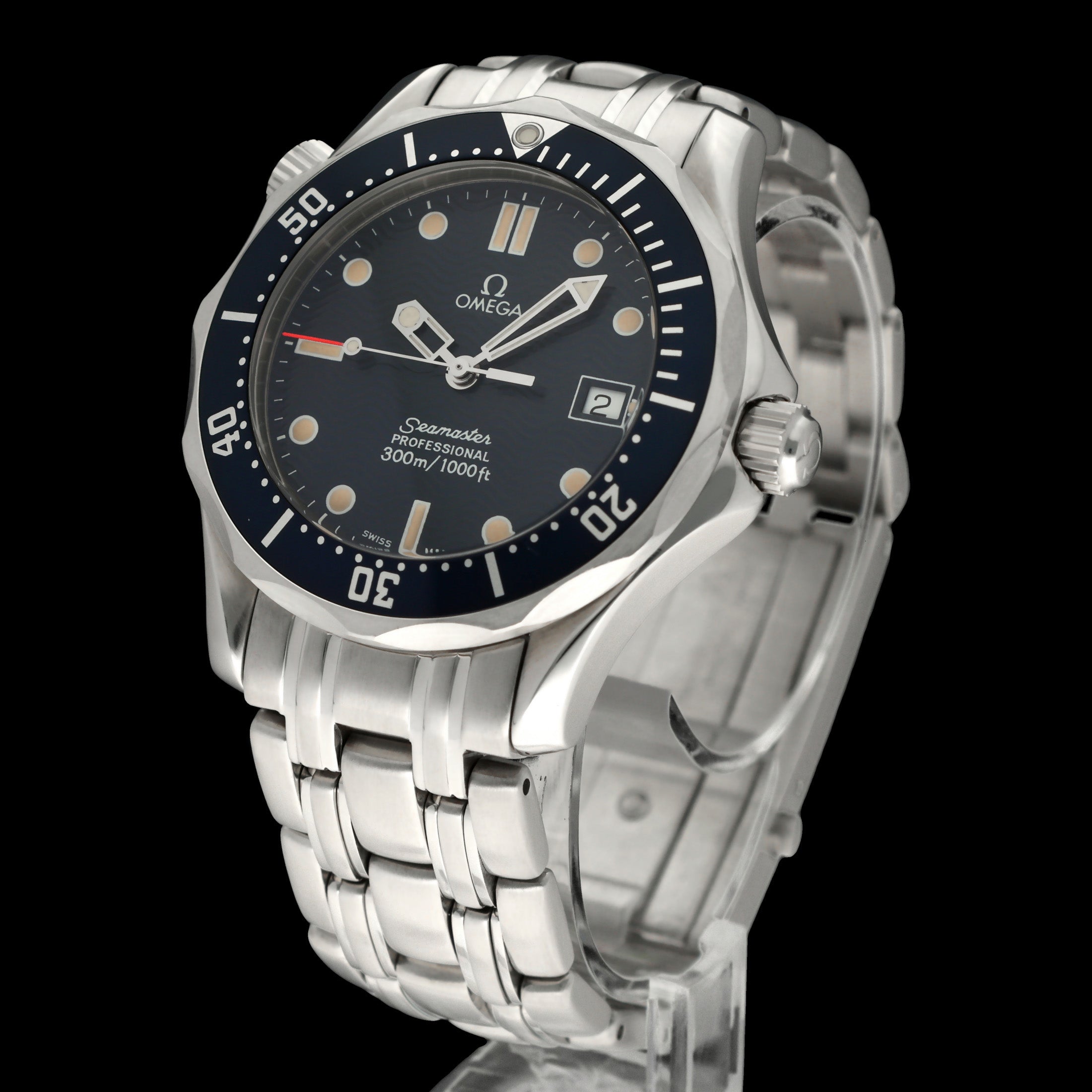 Omega Seamaster Diver 300 M 2561.80.00 - 1993 - Omega horloge - Omega kopen - Omega heren horloge - Trophies Watches